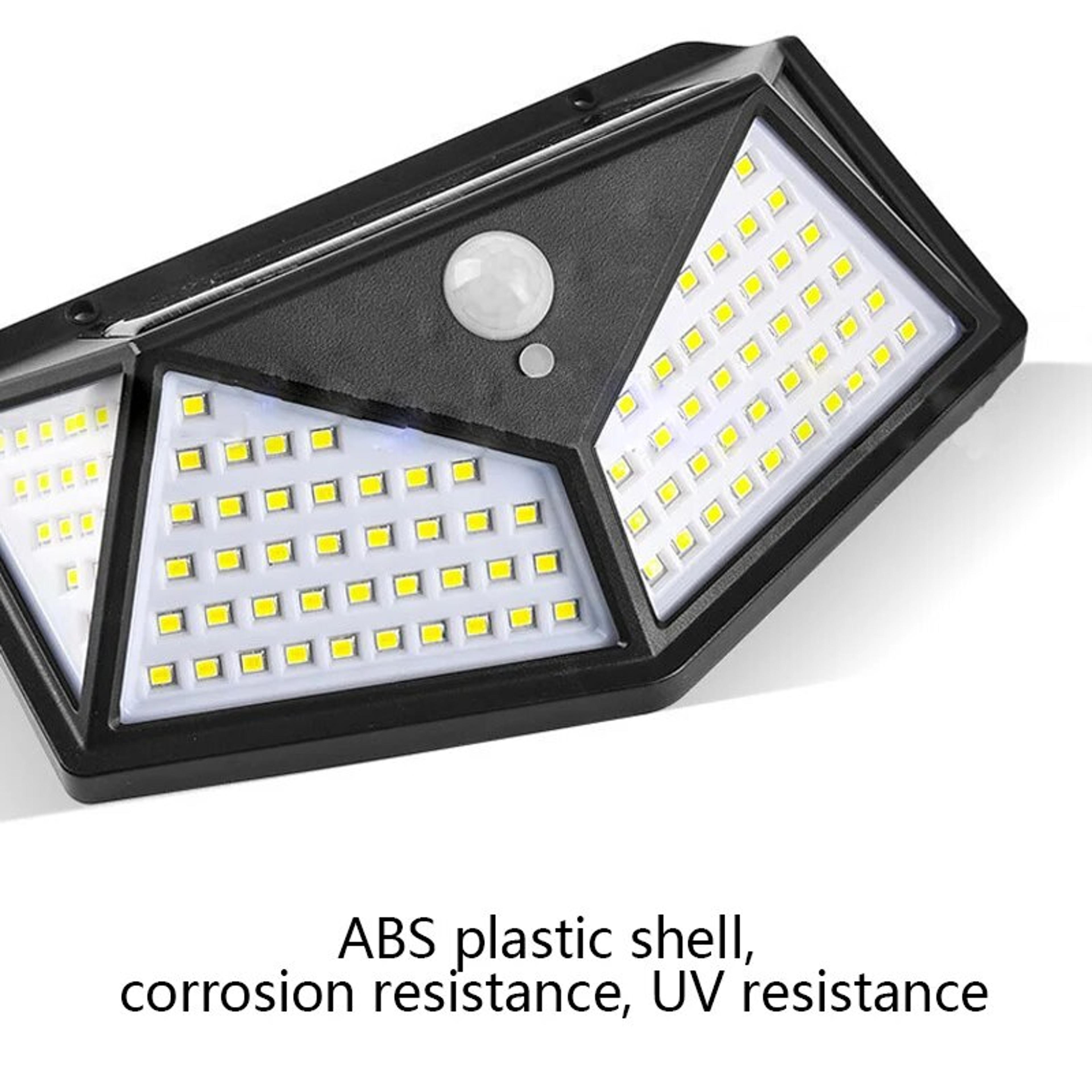 100 LED Solar Wall Light Outdoor Motion Sensor Light Waterproof Security Garden Lamp 1