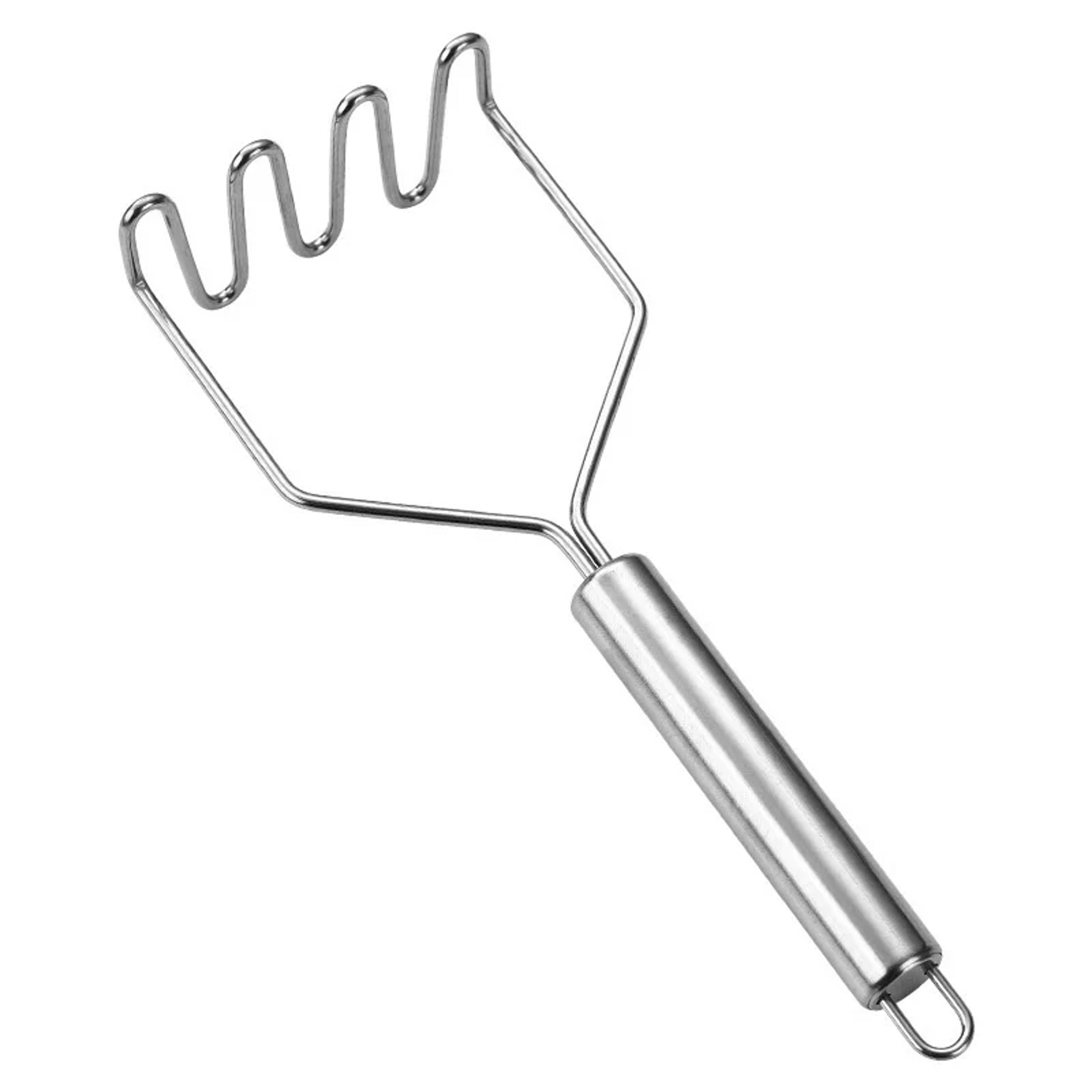 Stainless Steel Potato Masher Manual Vegetable Masher Heavy Duty Kitchen Press 1