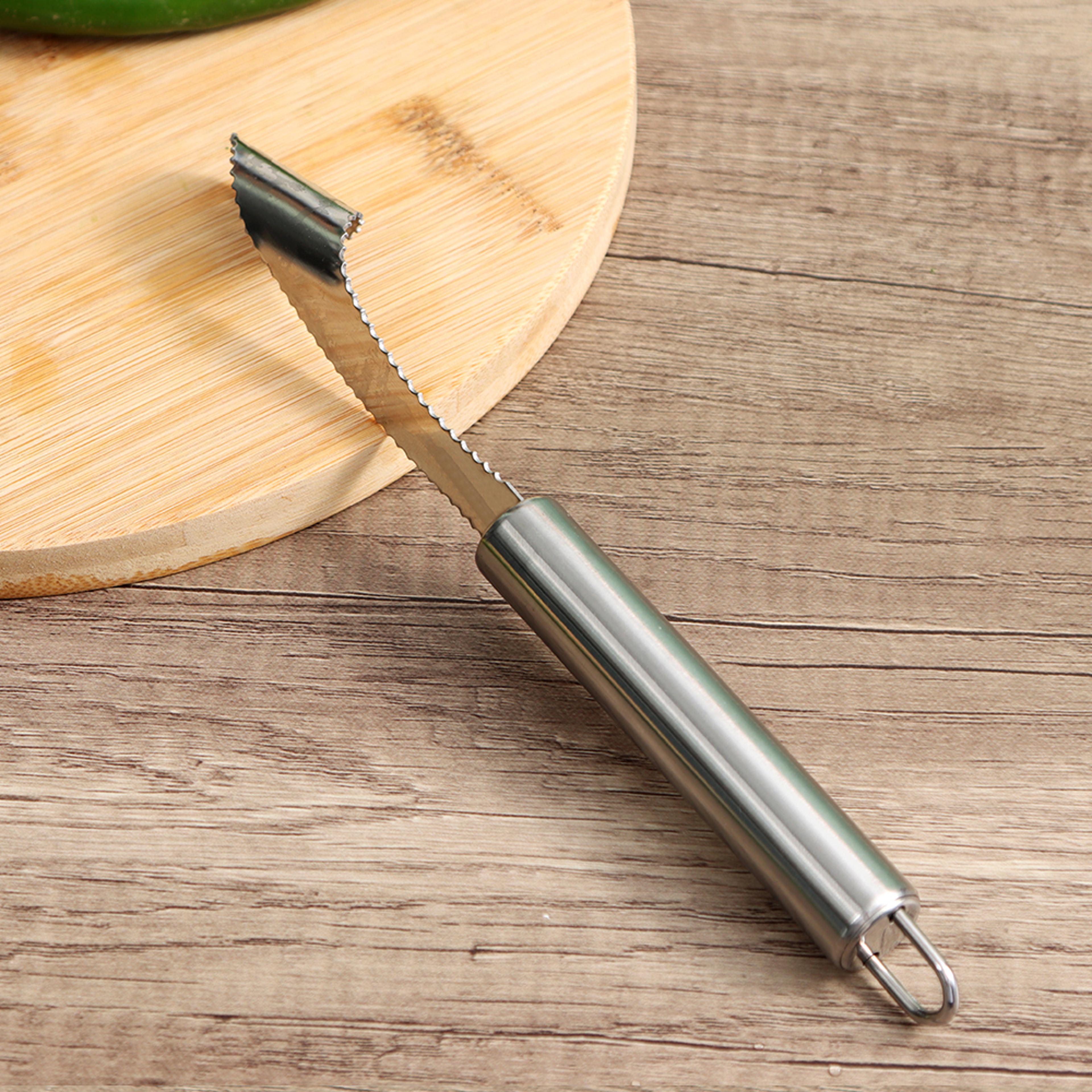 Stainless Steel Pepper Corer Tool Vegetable Corer Seed Remover For Jalapenos Tomatoes And Chili Pep 4