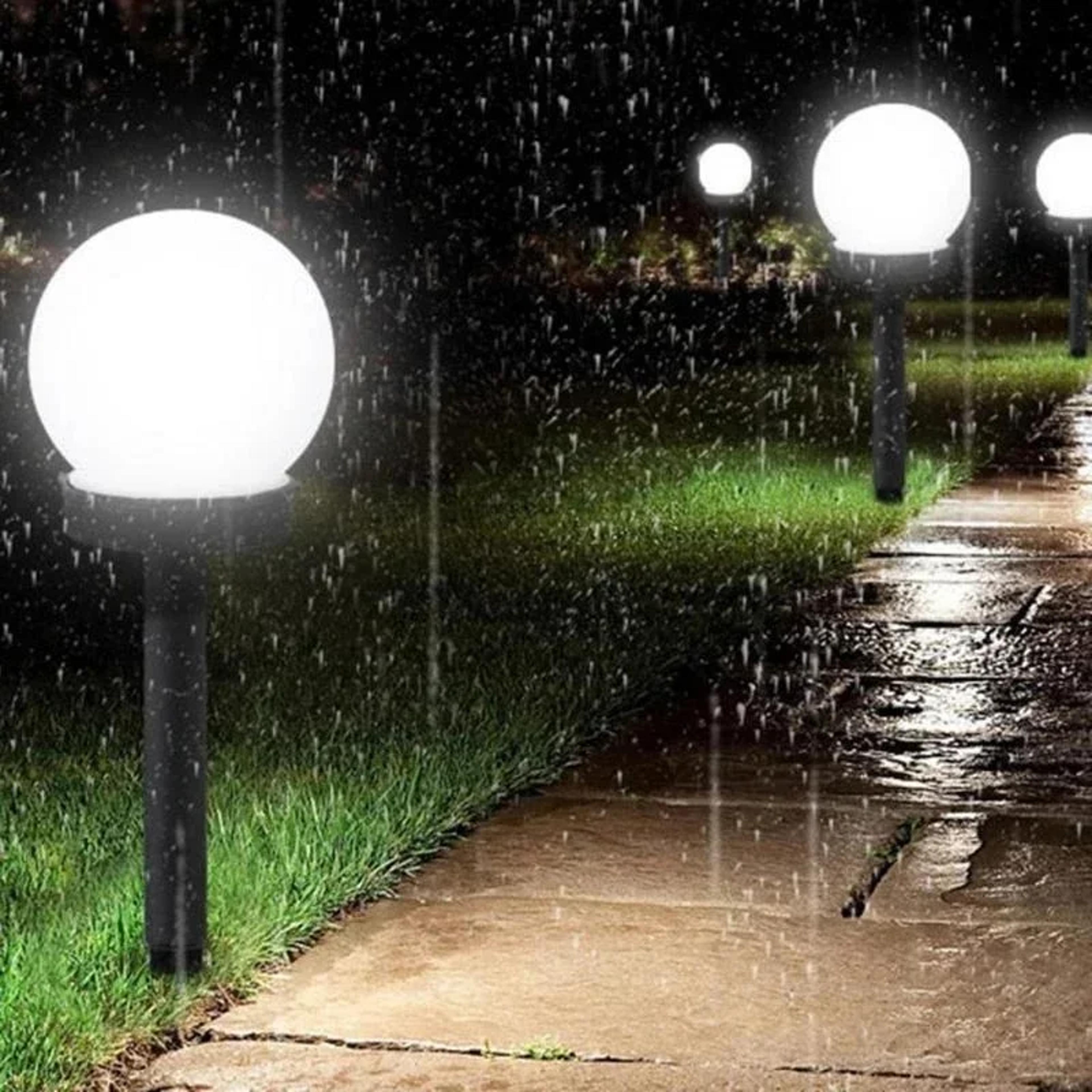 Waterproof Solar Garden Lights Outdoor LED Garden Ball Pathway Lawn Landscape Lamps 2