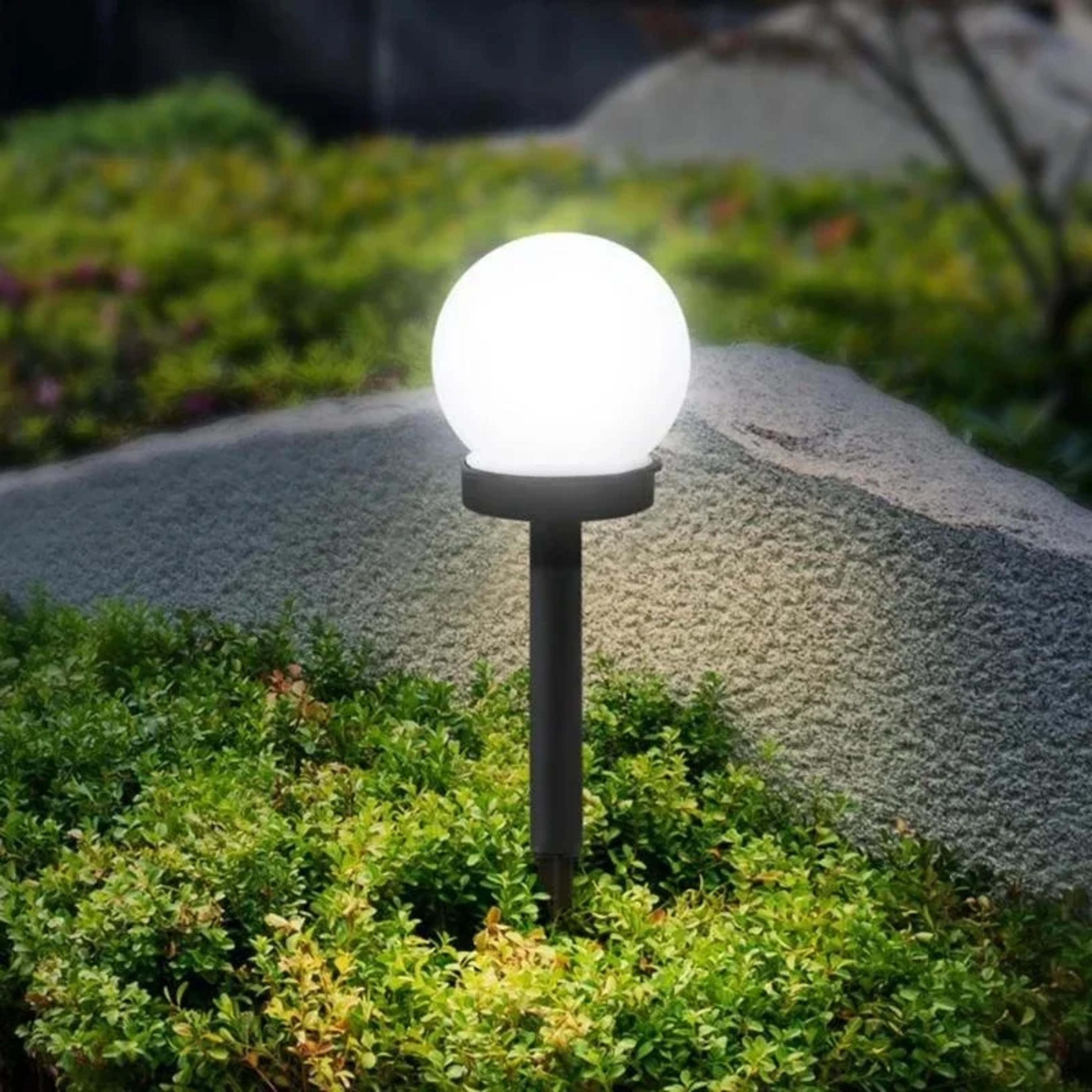 Waterproof Solar Garden Lights Outdoor LED Garden Ball Pathway Lawn Landscape Lamps 6