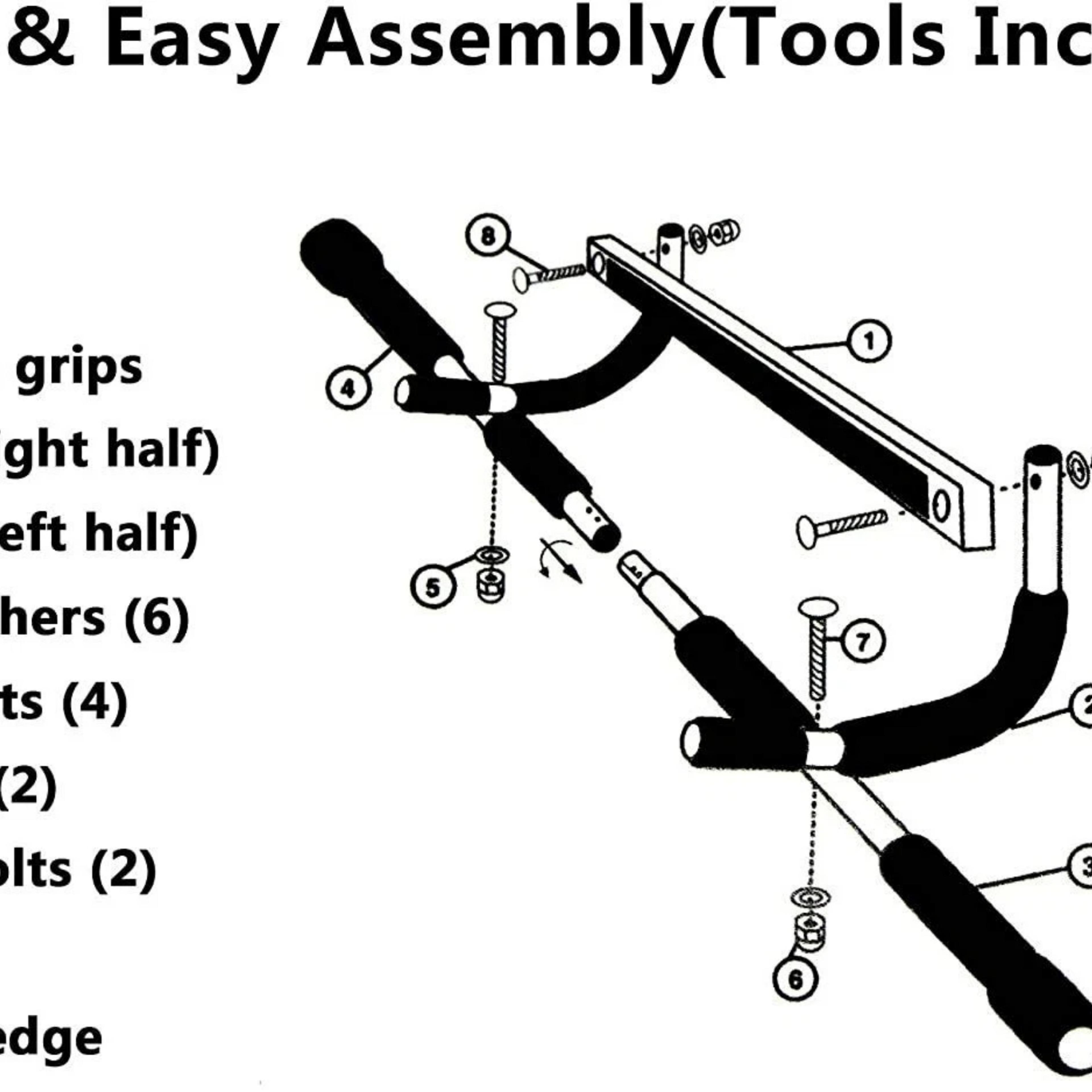 Doorway Pull Up Bar Multi Function Chin Up Bar For Home Gym Strength Training 1