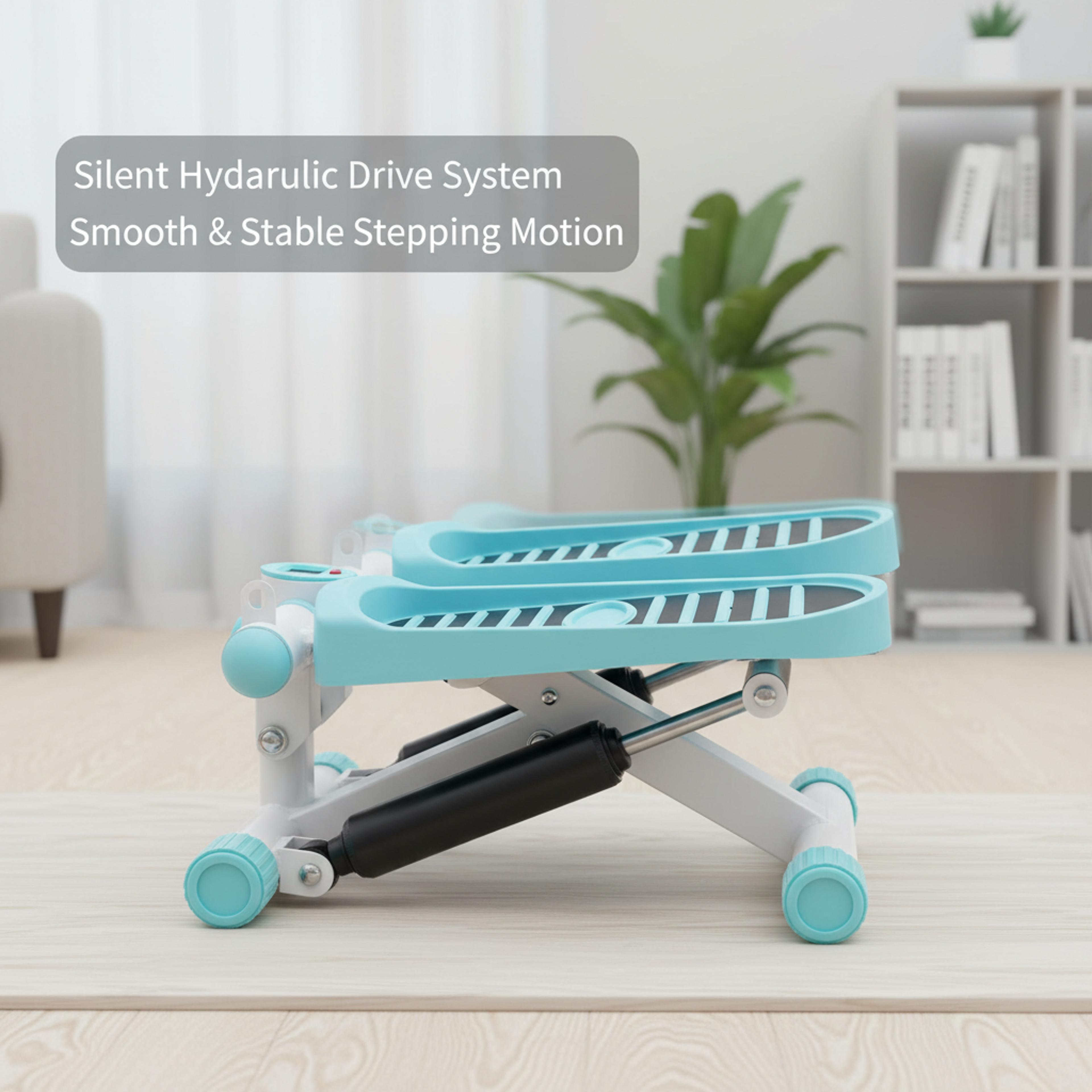 Portable Mini Stepper For Exercise With Adjustable Resistance LED Monitor 4