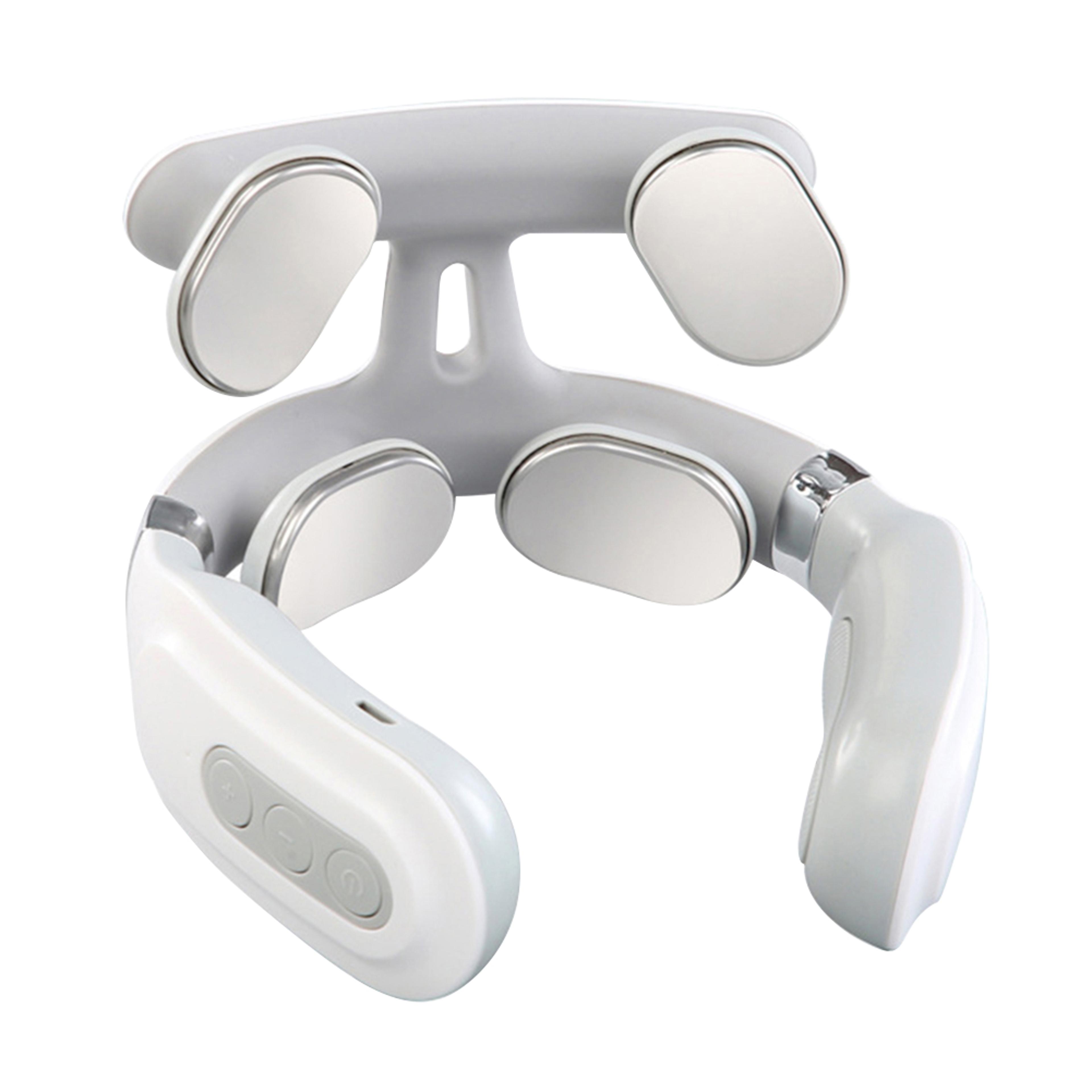 4 head portable back massager usb rechargeable muscle relaxation massager