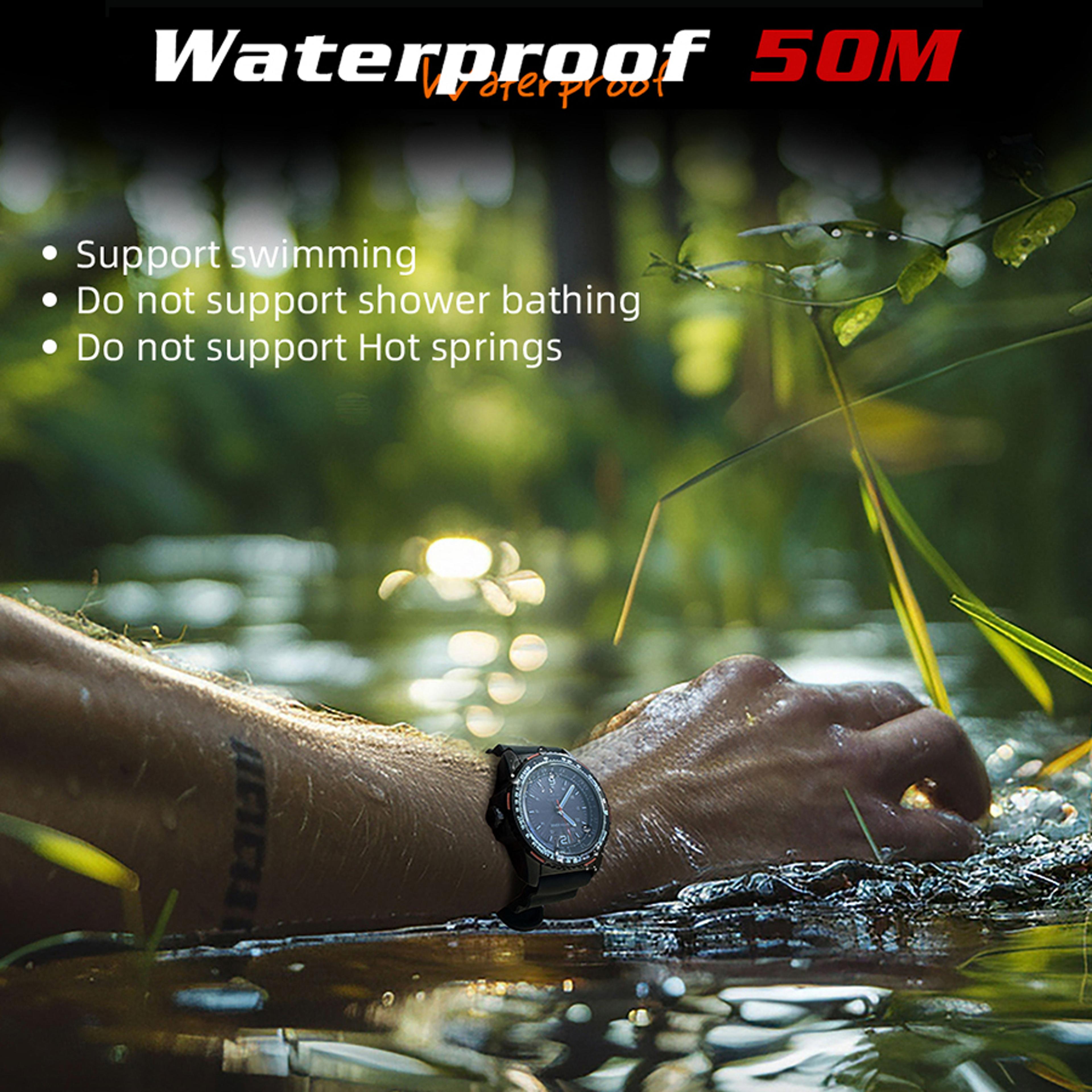 Solar Powered Military Watch Waterproof Outdoor Watch 5