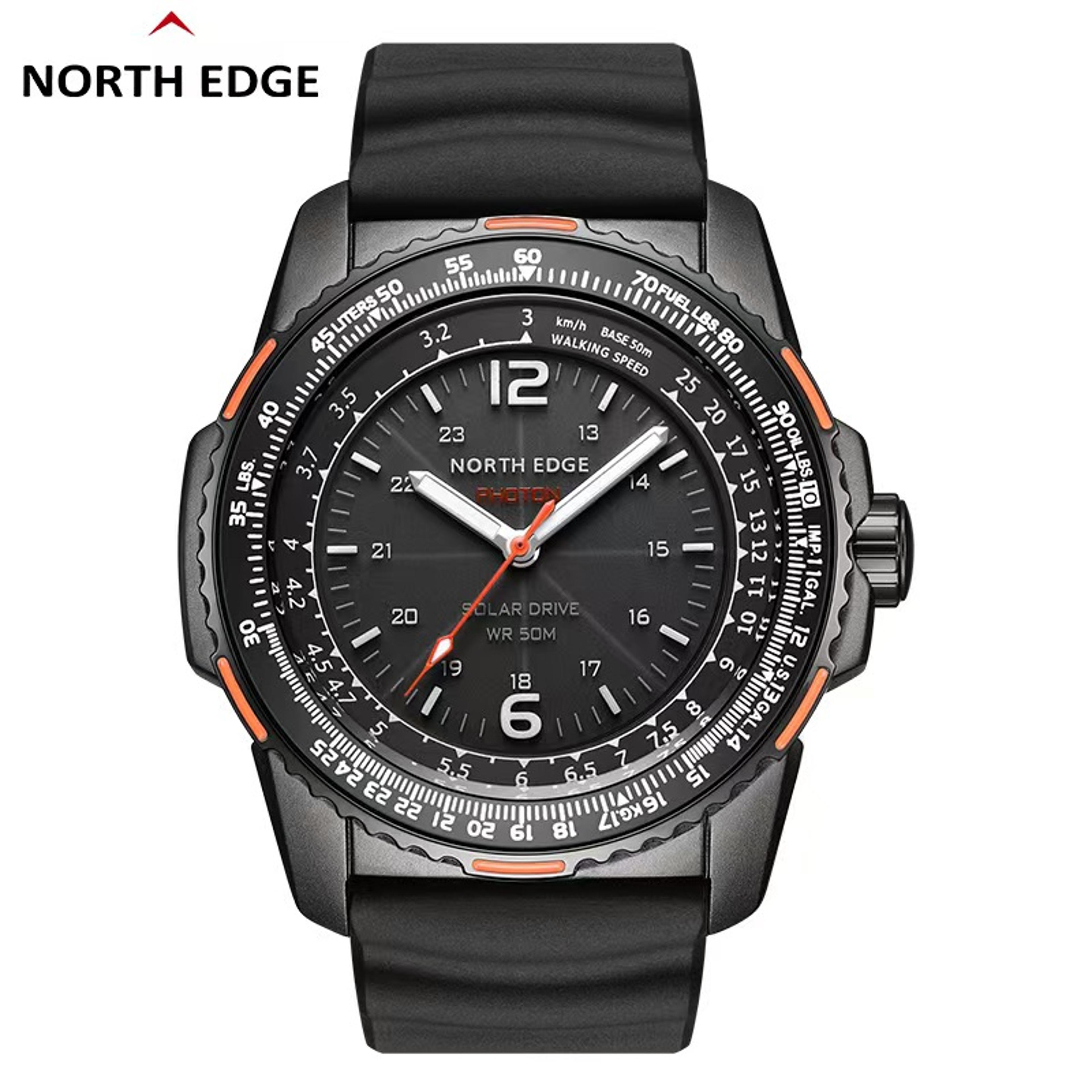 Photon Solar Powered Military Watch Waterproof Outdoor Watch 6