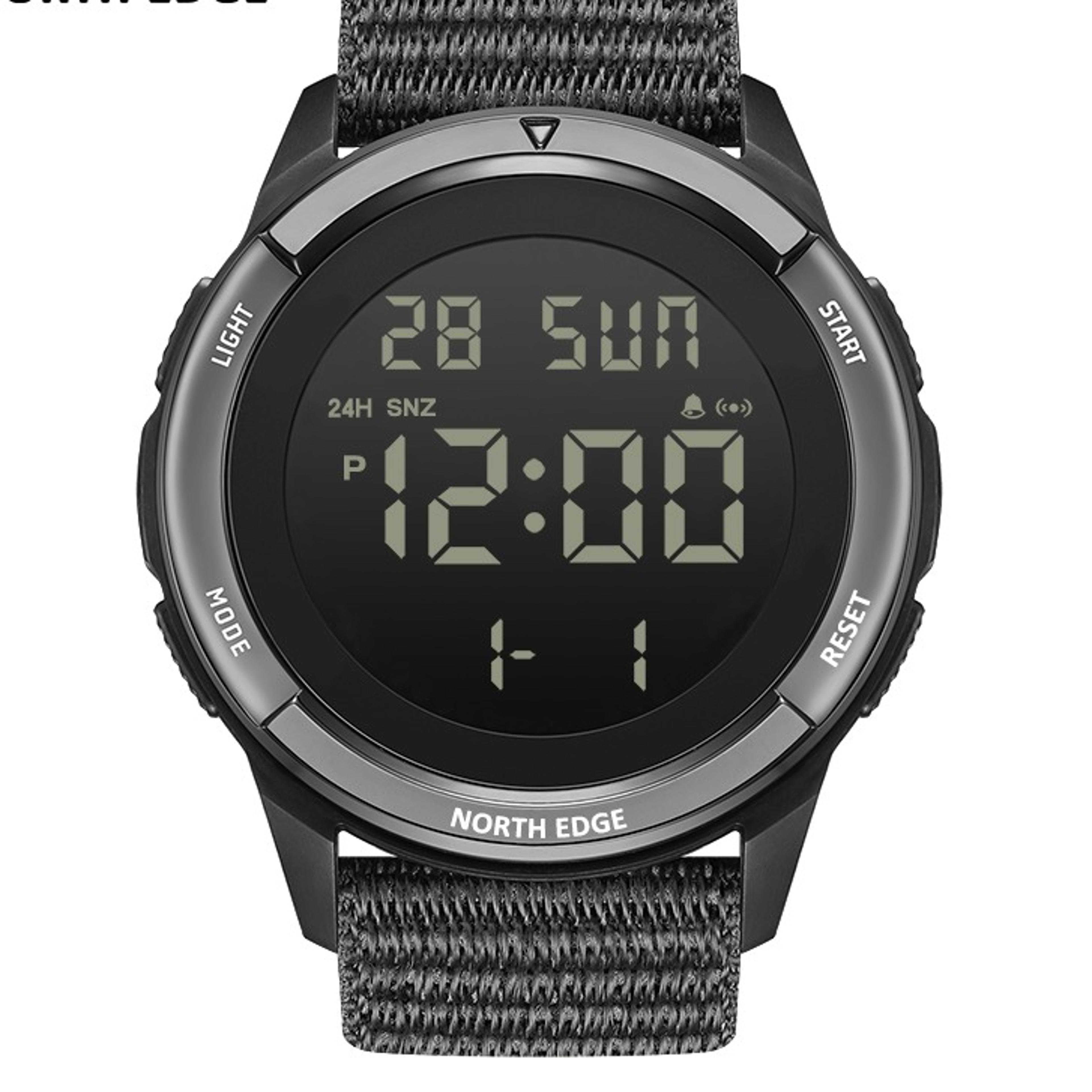 mens digital sports watch 50m waterproof outdoor watch