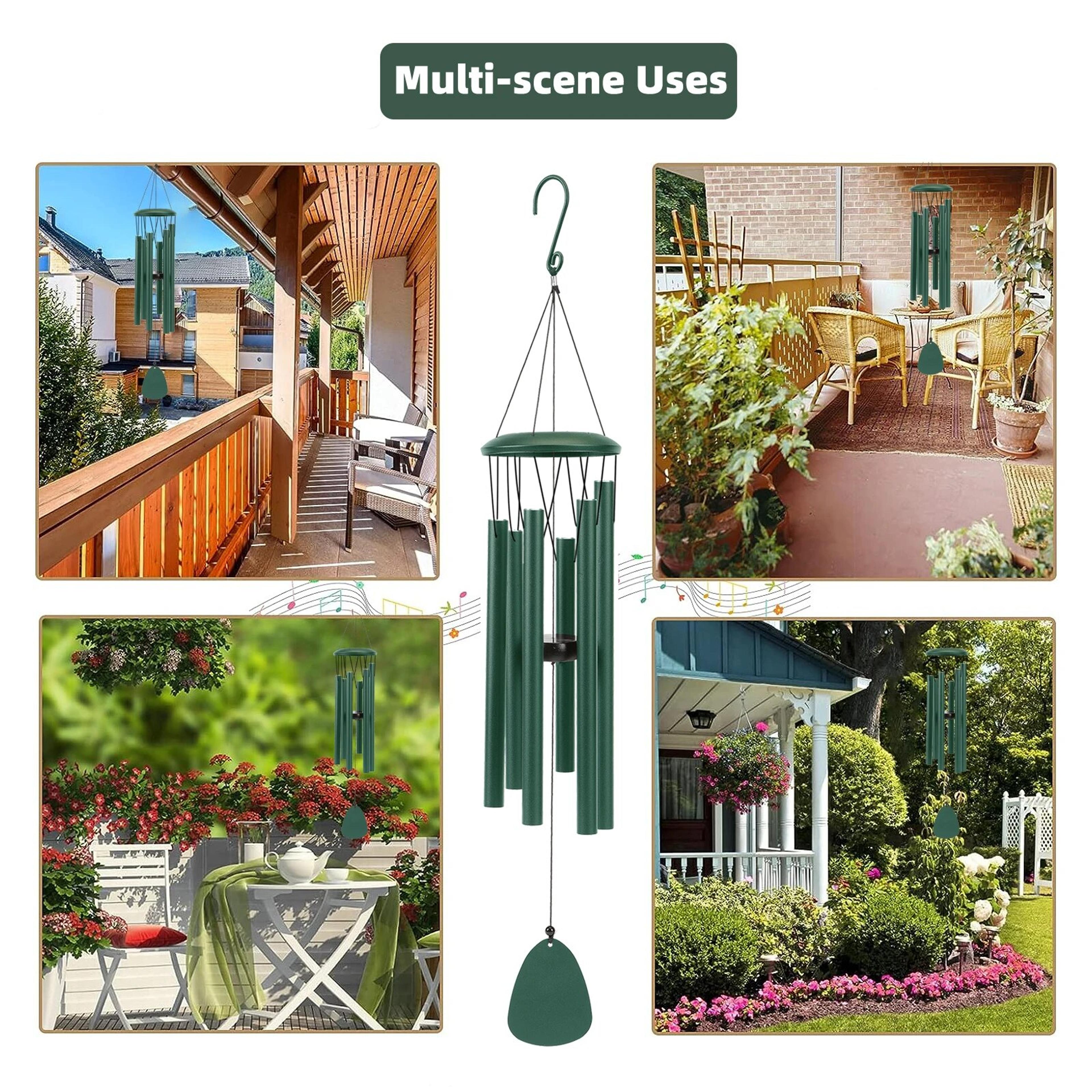 Outdoor Wind Chimes With Soothing Melody For Garden Porch And Patio Decor 2