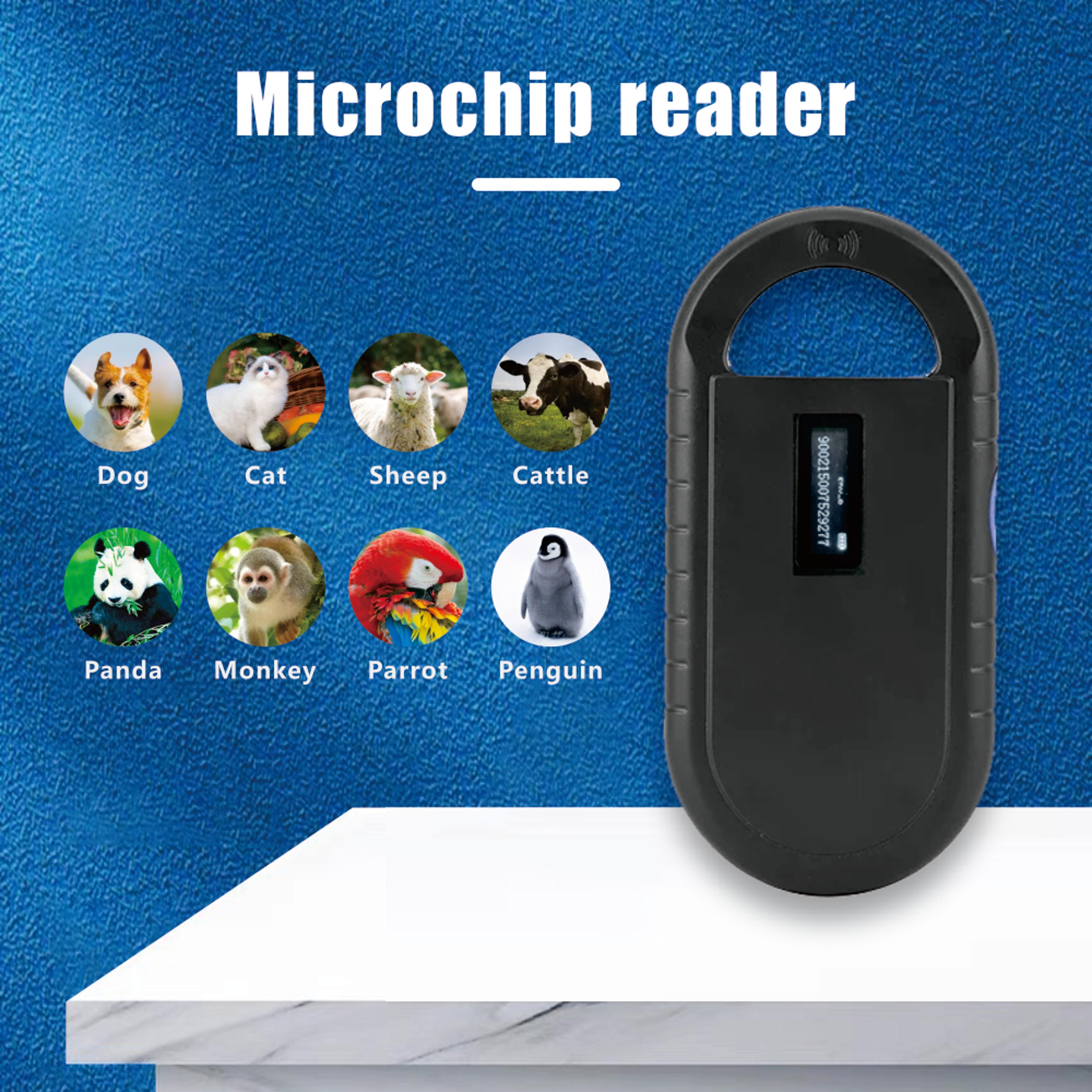 Pet Microchip Scanner FDX B ISO Animal ID Reader With USB 1
