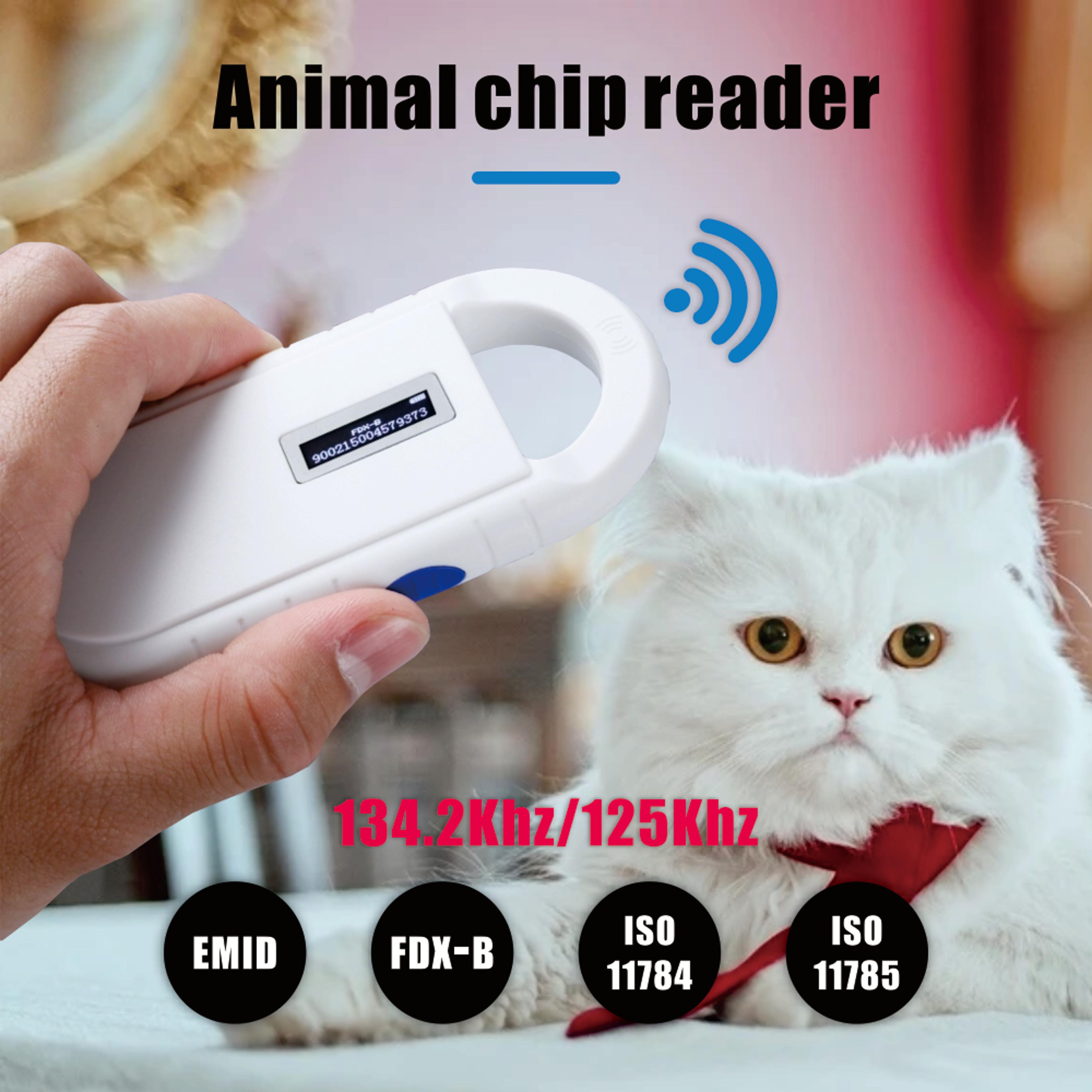 Pet Microchip Scanner FDX B ISO Animal ID Reader With USB 2