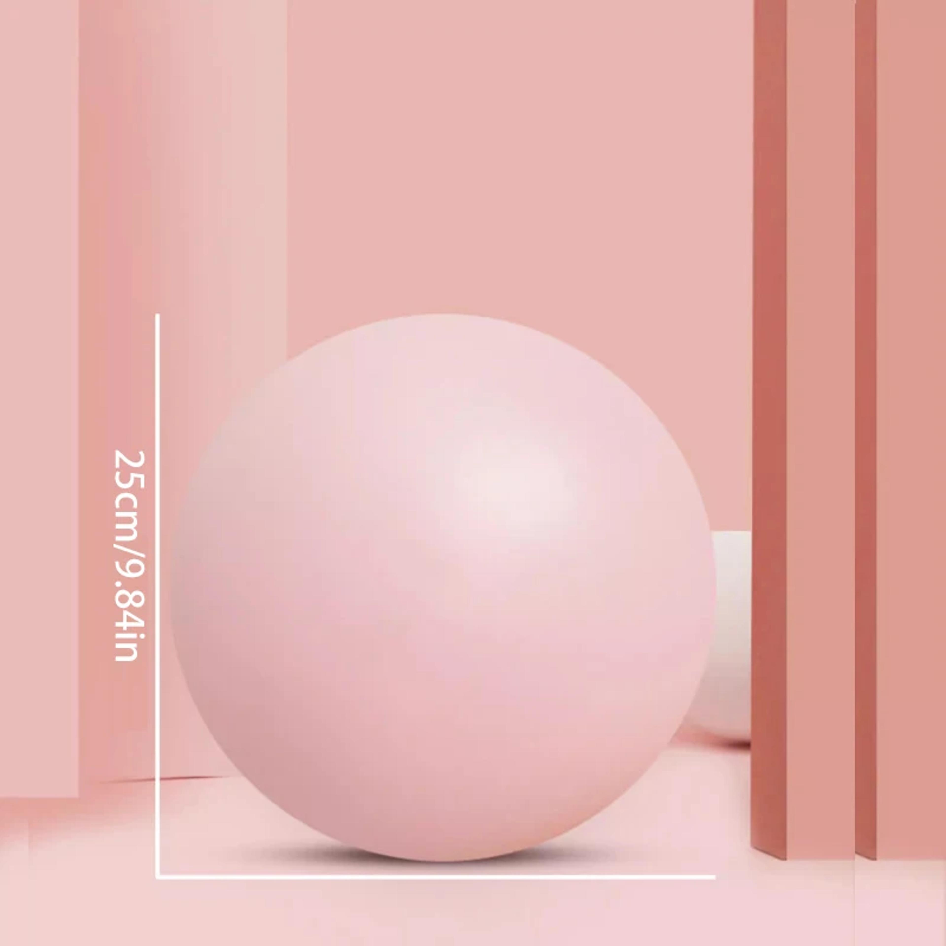Mini Pilates Ball AntiBurst Yoga Exercise Ball For Core Legs And Glutes 3