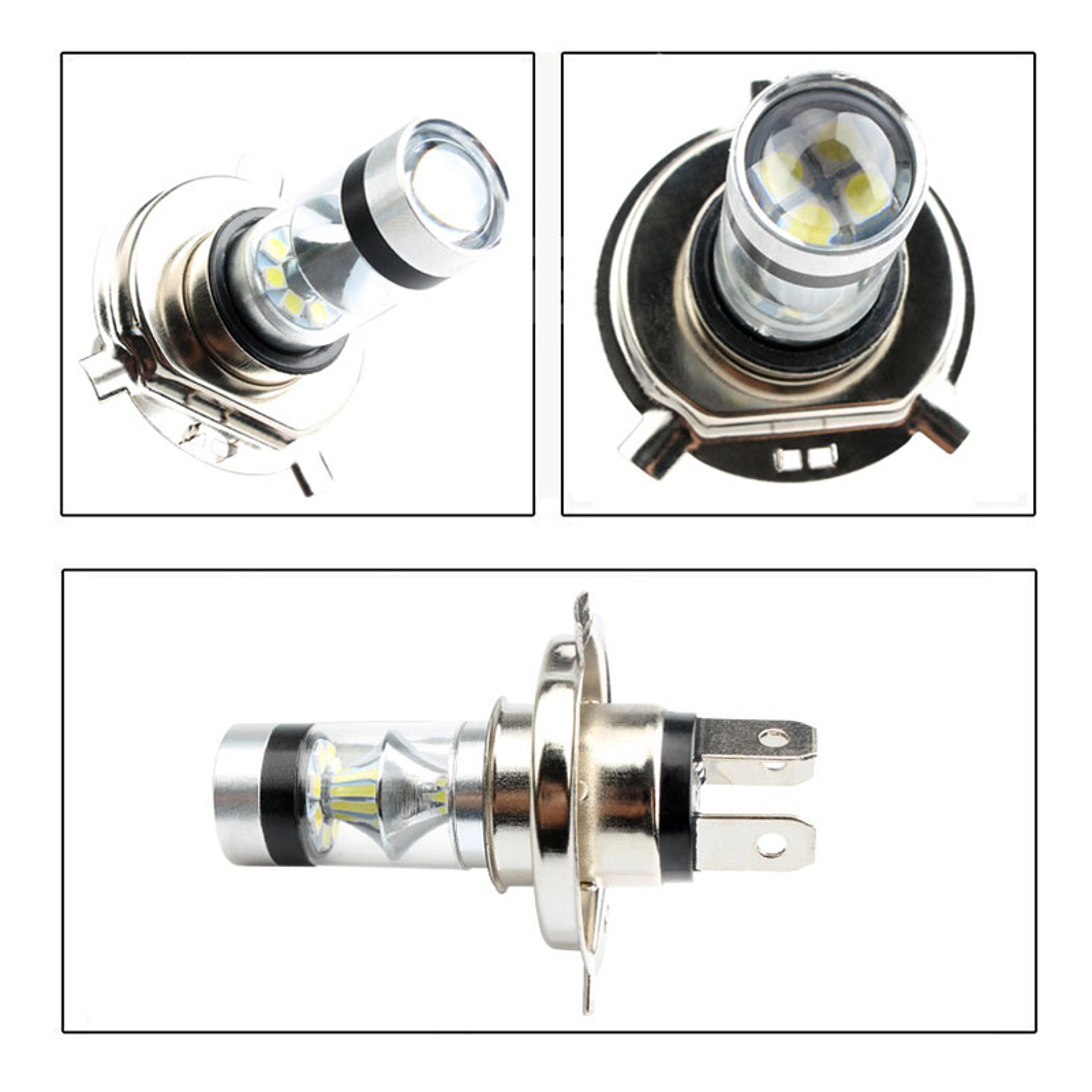 LED Headlight Bulbs Pack Super Bright White Fog And DRL Lights 5