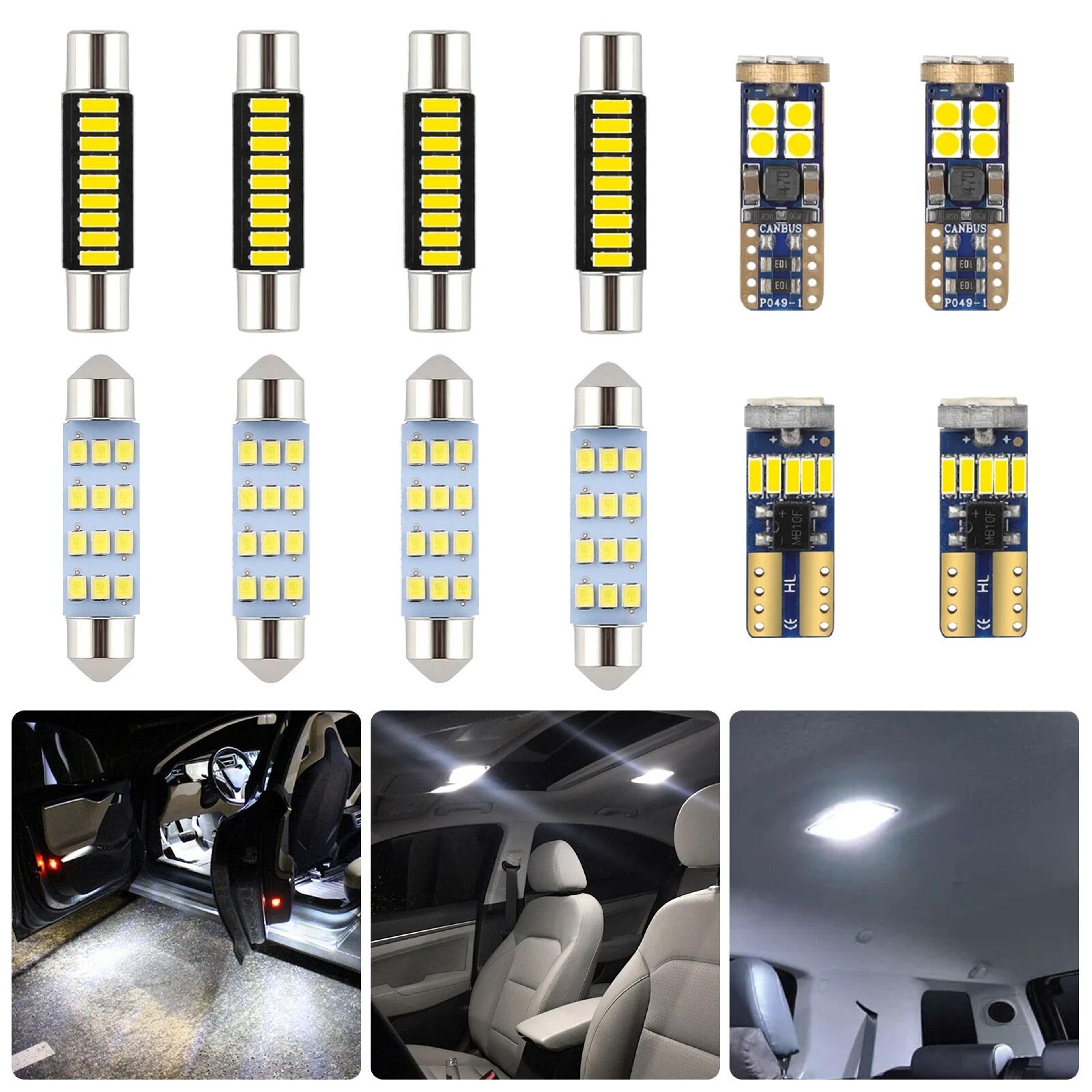 led interior lights, white 12 bulb kit