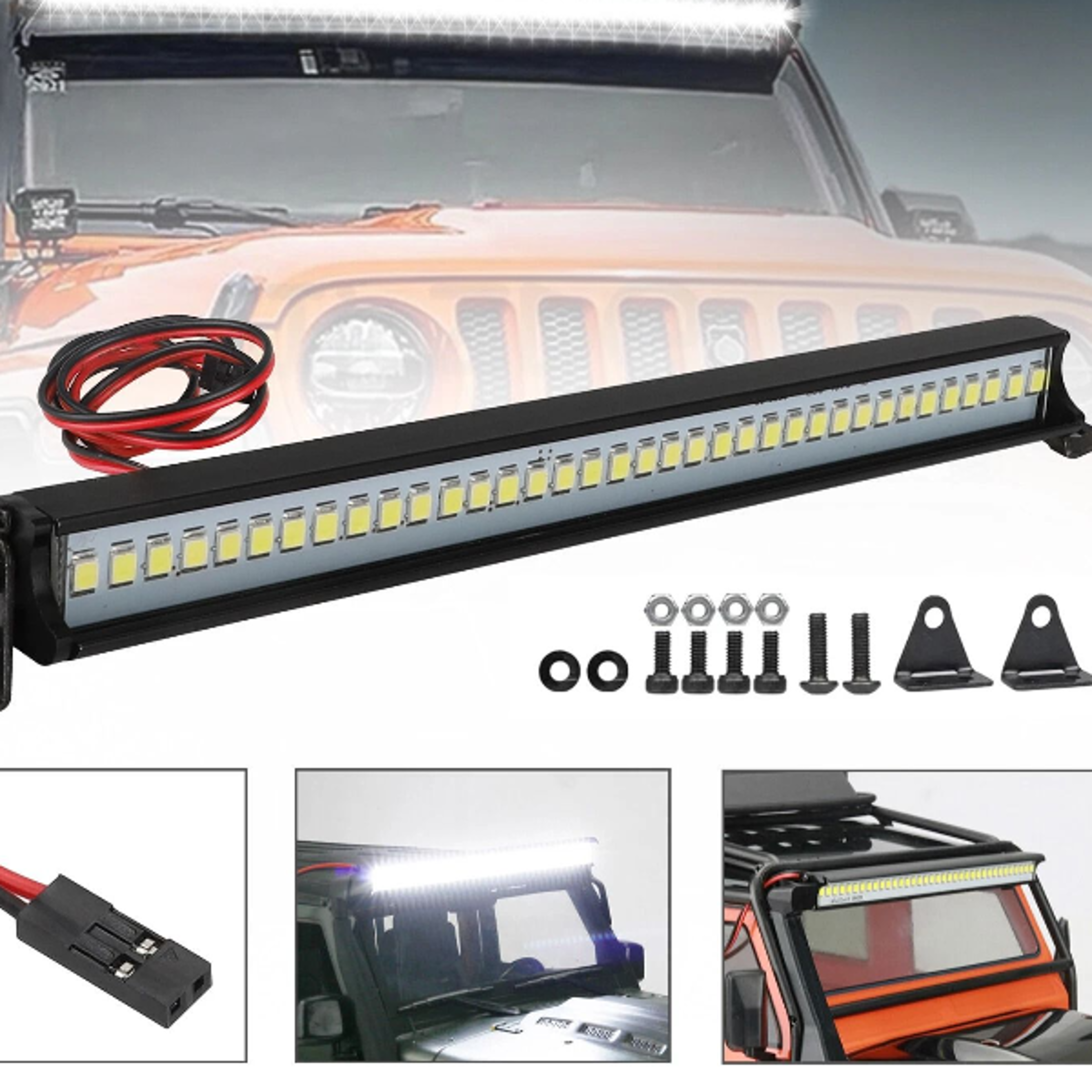 high-performance roof mount light bar, super bright led, low power