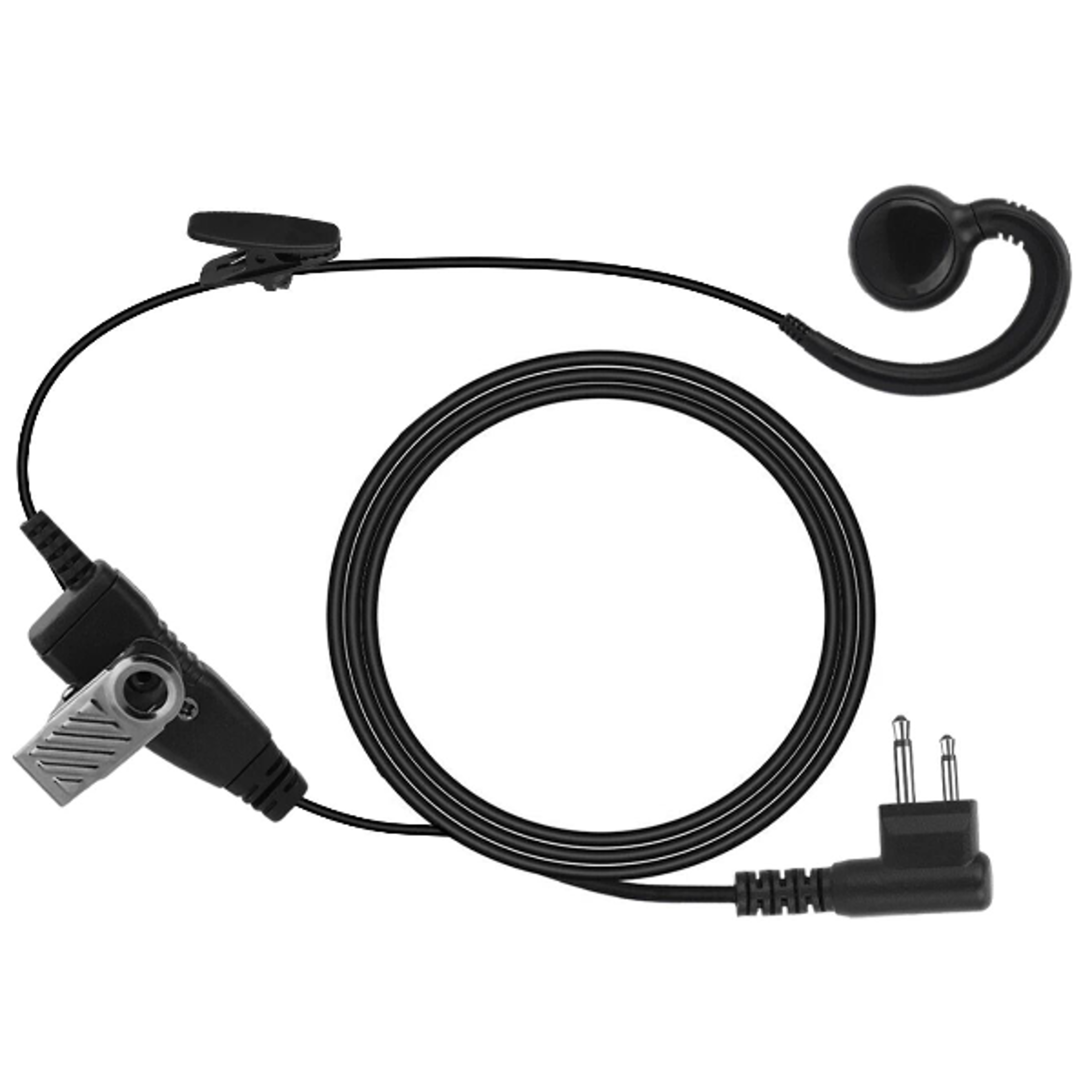 earpiece ptt mic headset, clear sound, comfortable and adjustable for two-way radios