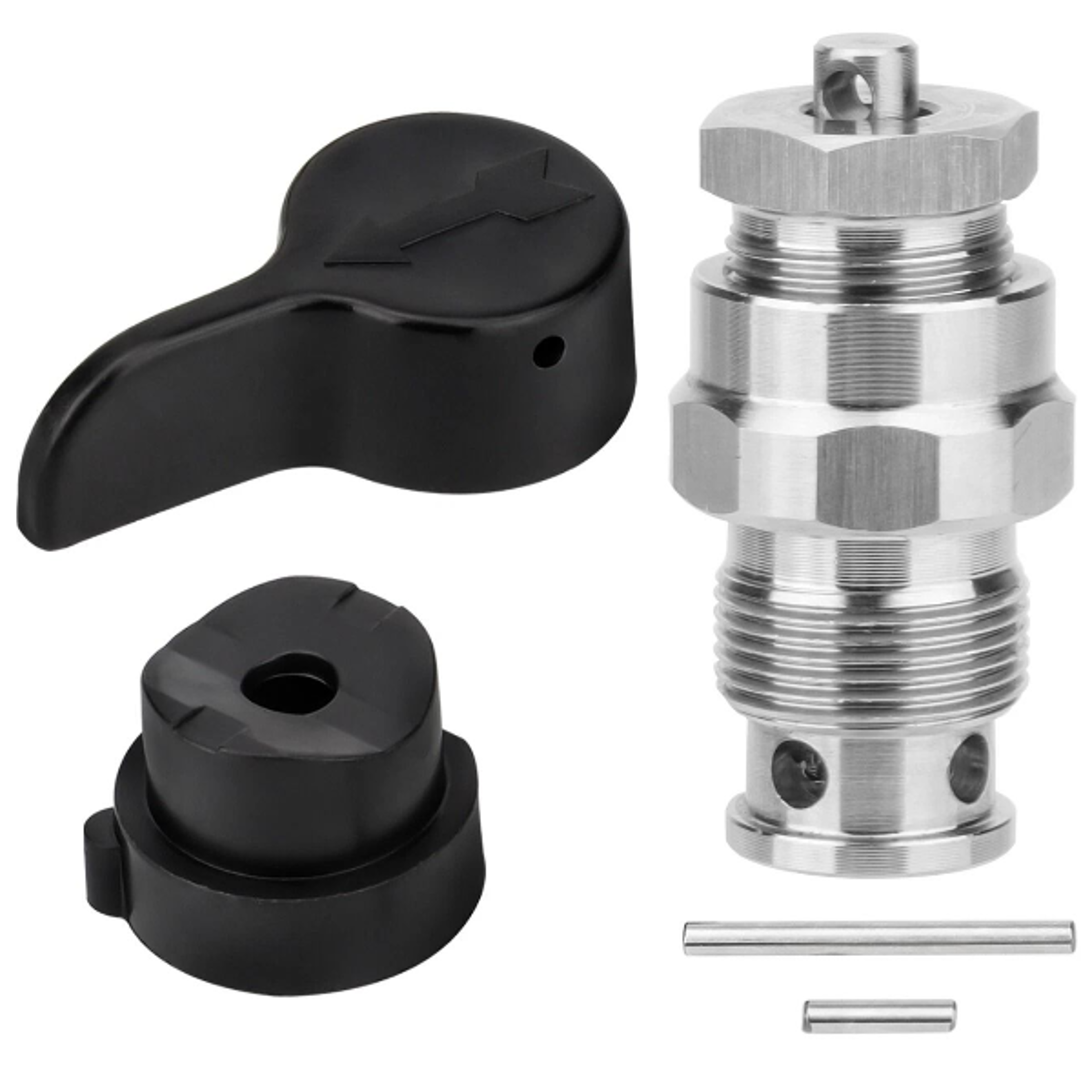 spray valve drain dump valve for graco airless paint sprayers, high-quality steel construction