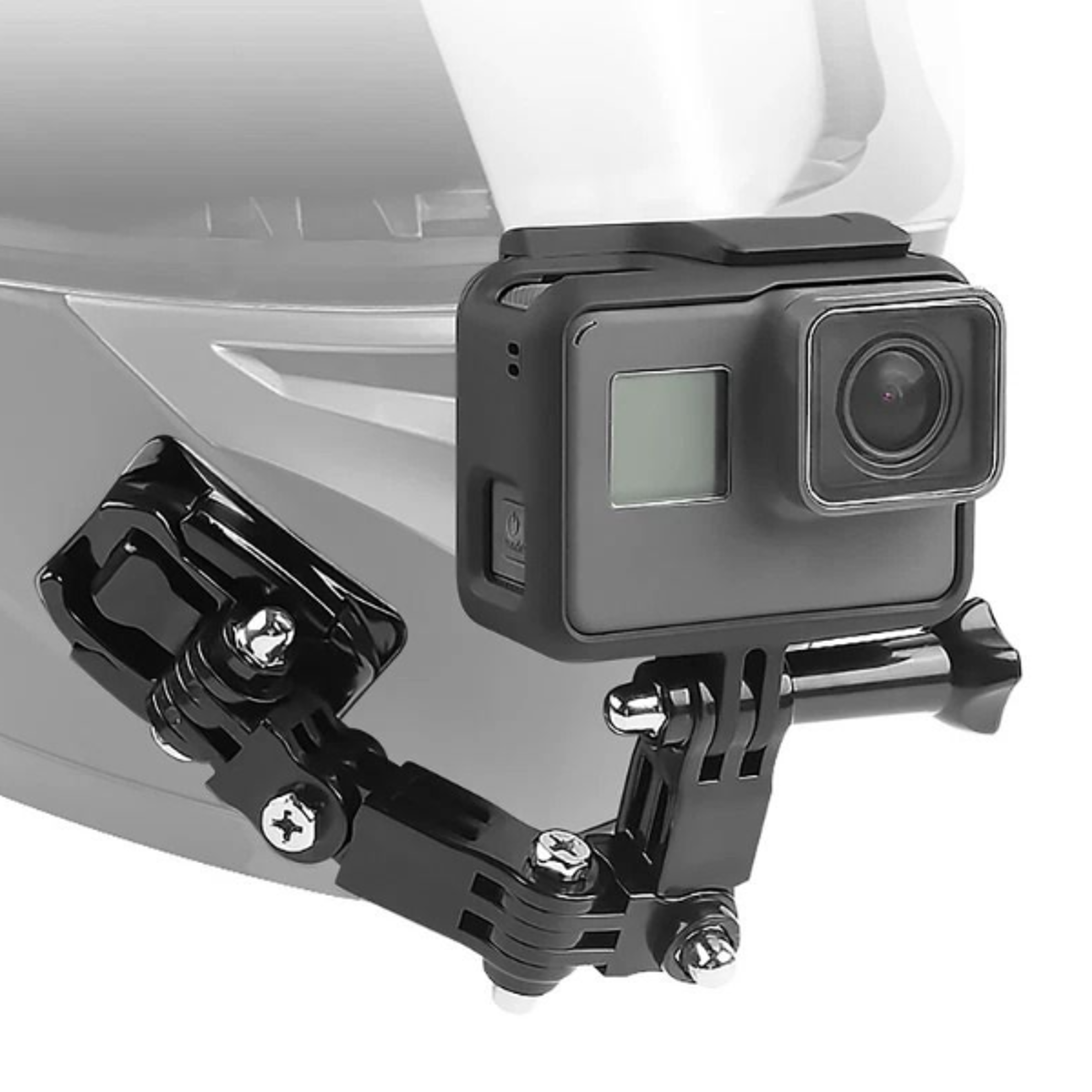 helmet chin mount kit for gopro - sports camera accessories for cycle & motorcycle