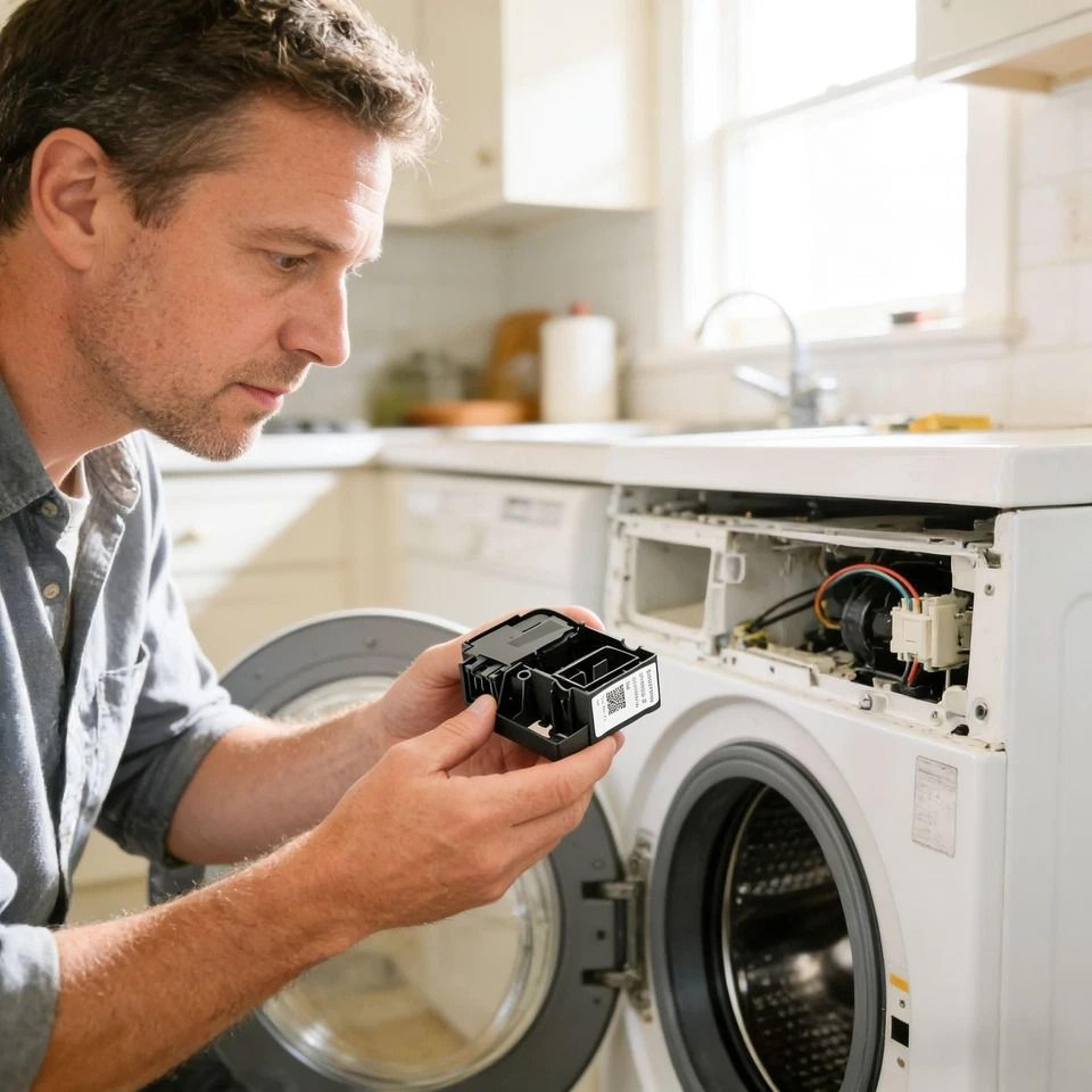 washer lid lock switch replacement