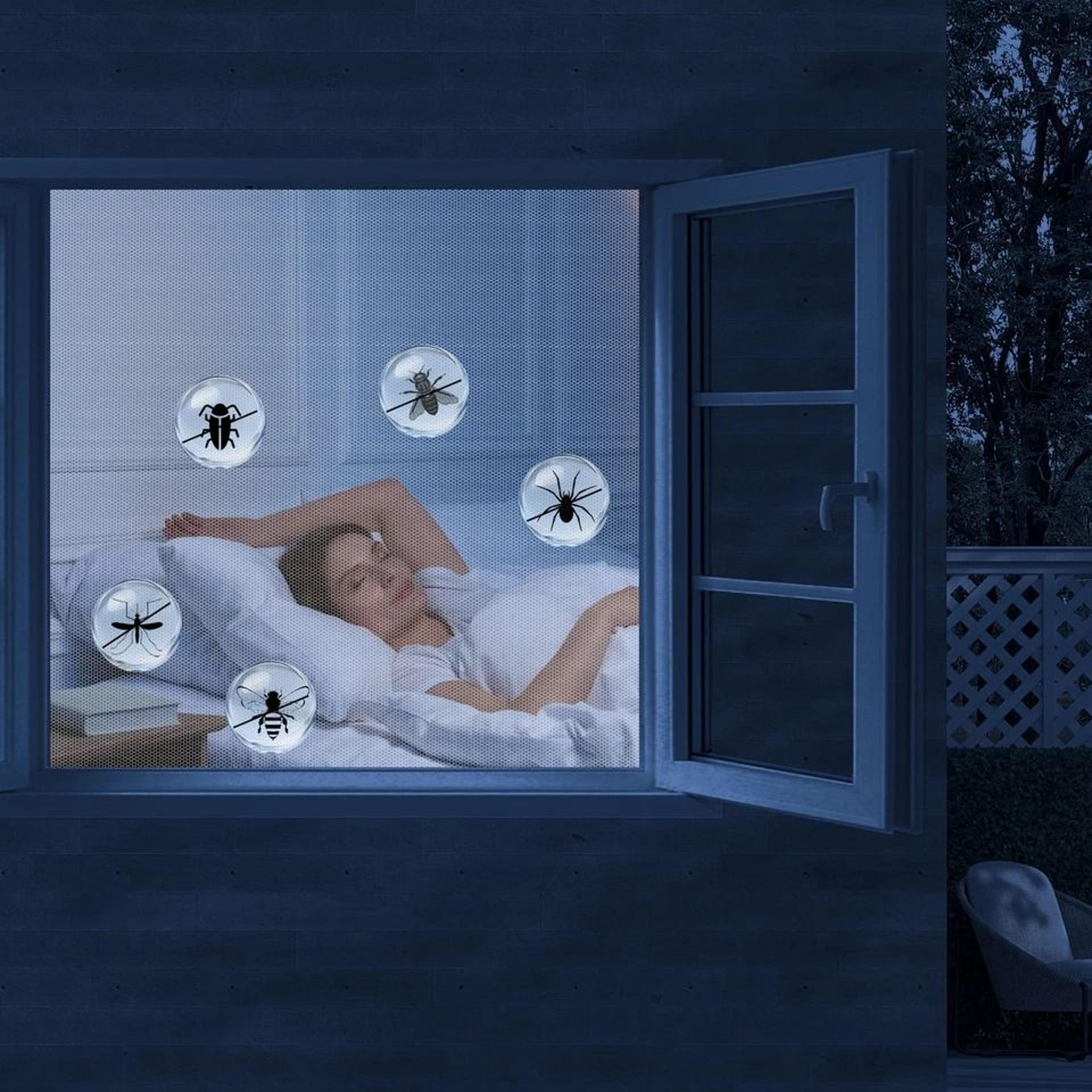 self-adhesive window mosquito net mesh screen with tape – invisible & easy diy installation