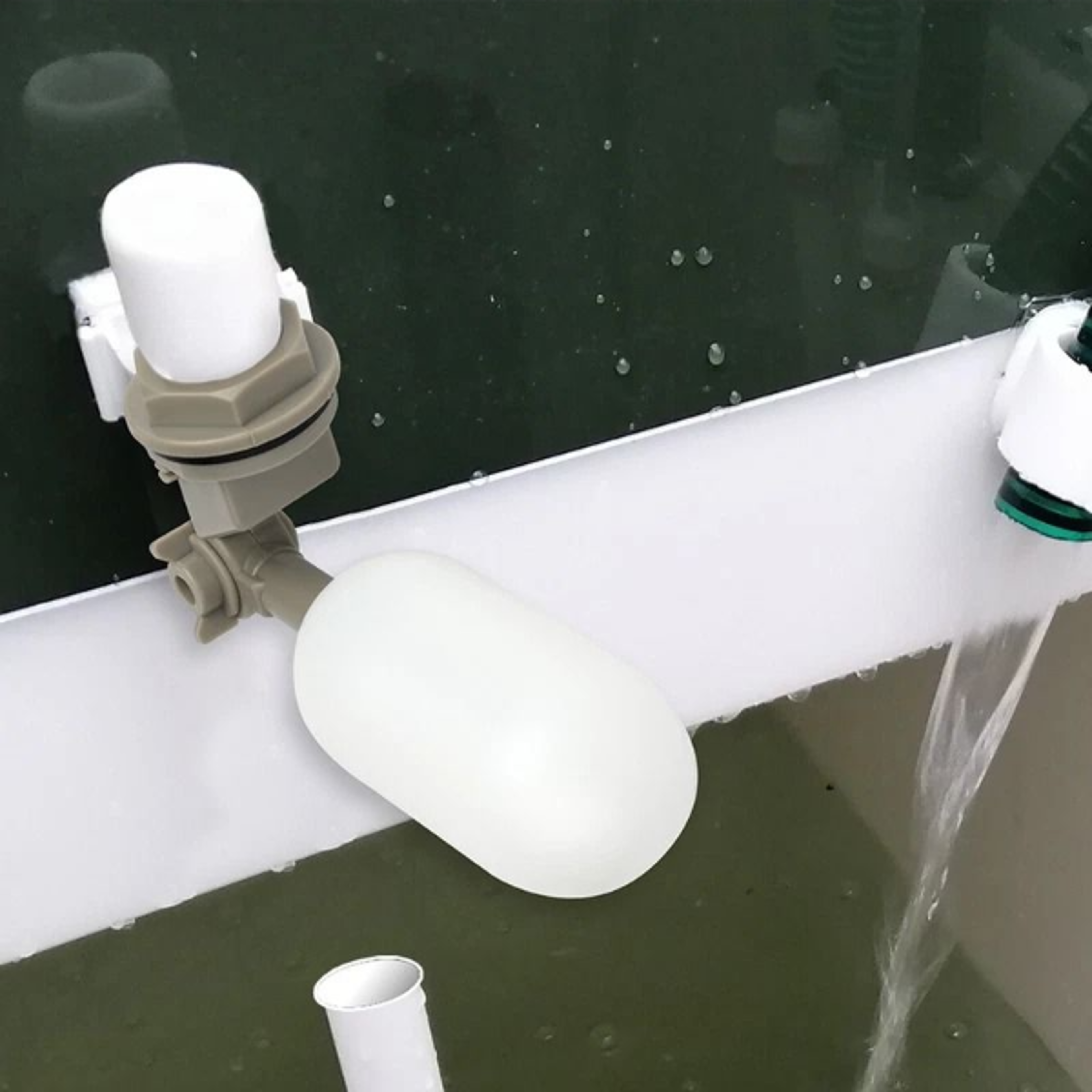 adjustable arm water float valve – automatic water filter fill stop for water tanks