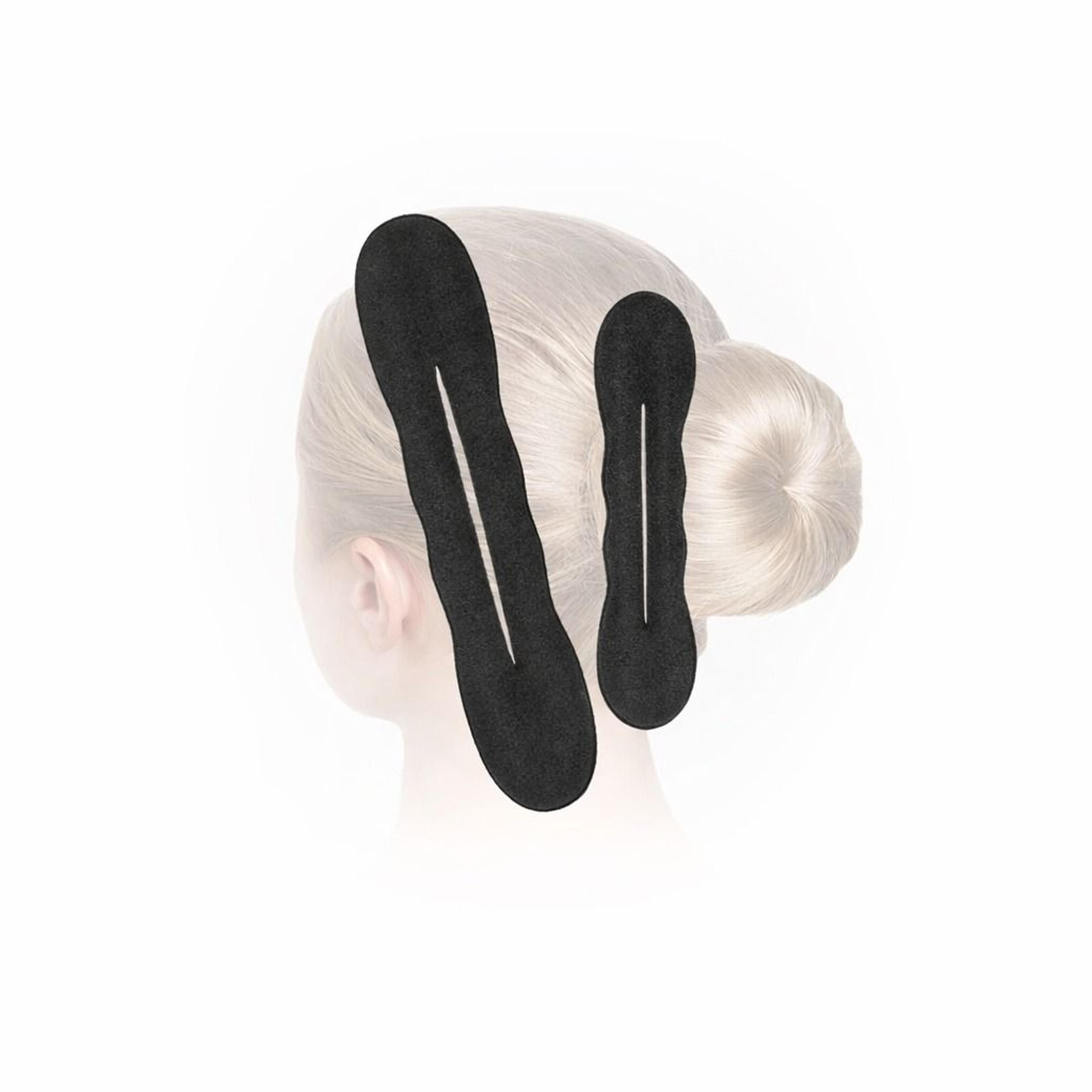 black magic hair bun maker sponge for full bun and twist styles
