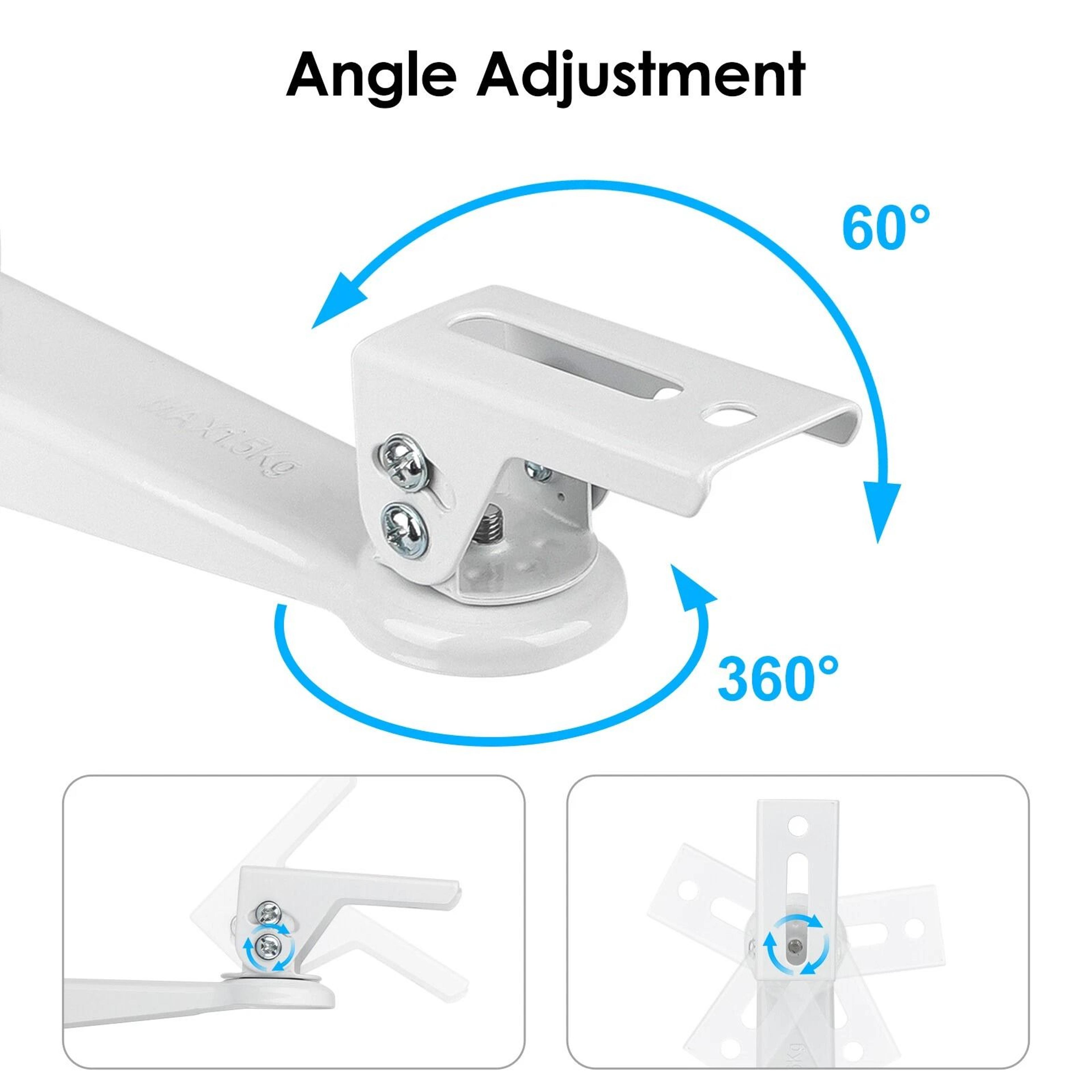 Mini Projector  Security Camera Ceiling Wall Mount Bracket  Adjustable  Universal Fit 3