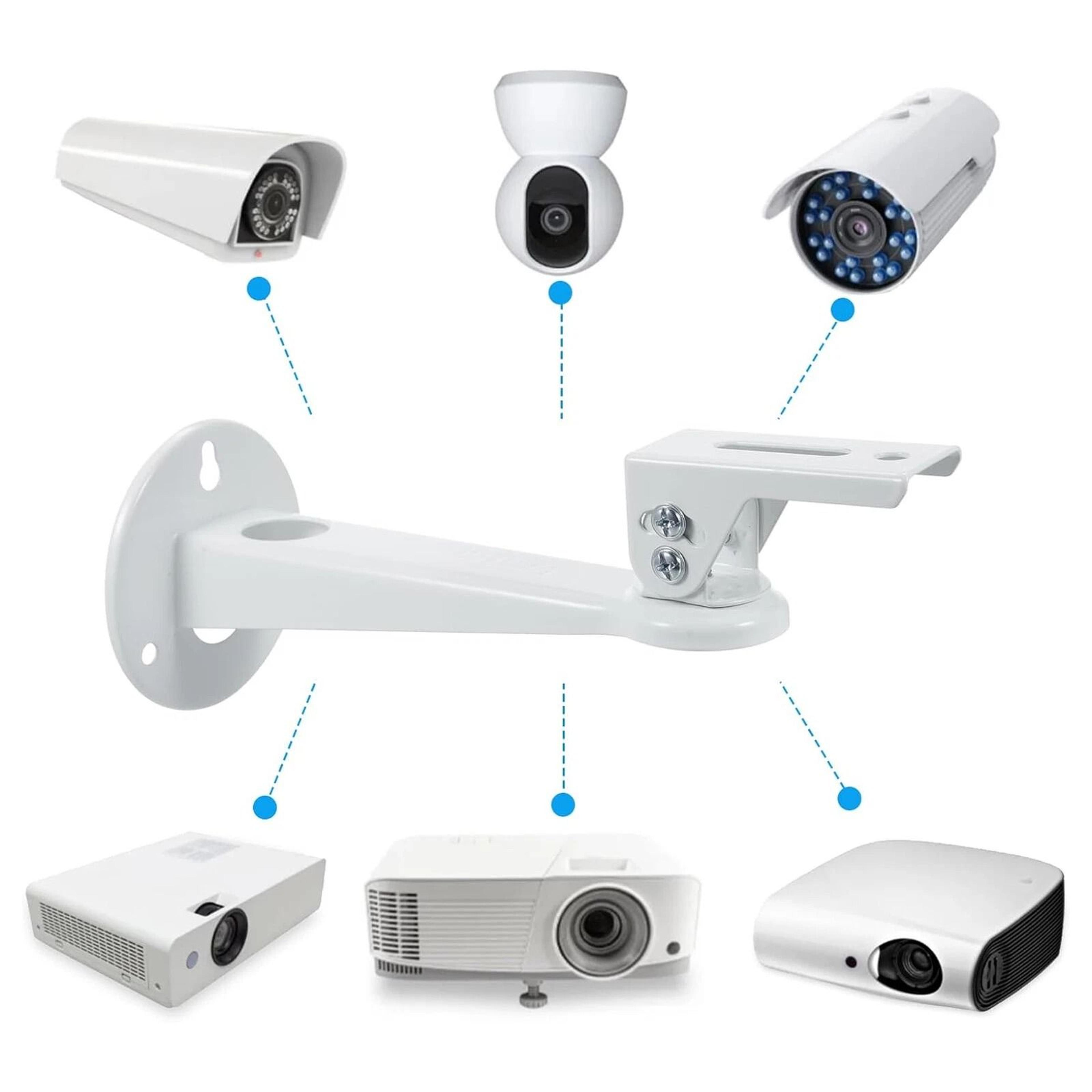 Mini Projector  Security Camera Ceiling Wall Mount Bracket  Adjustable  Universal Fit 4