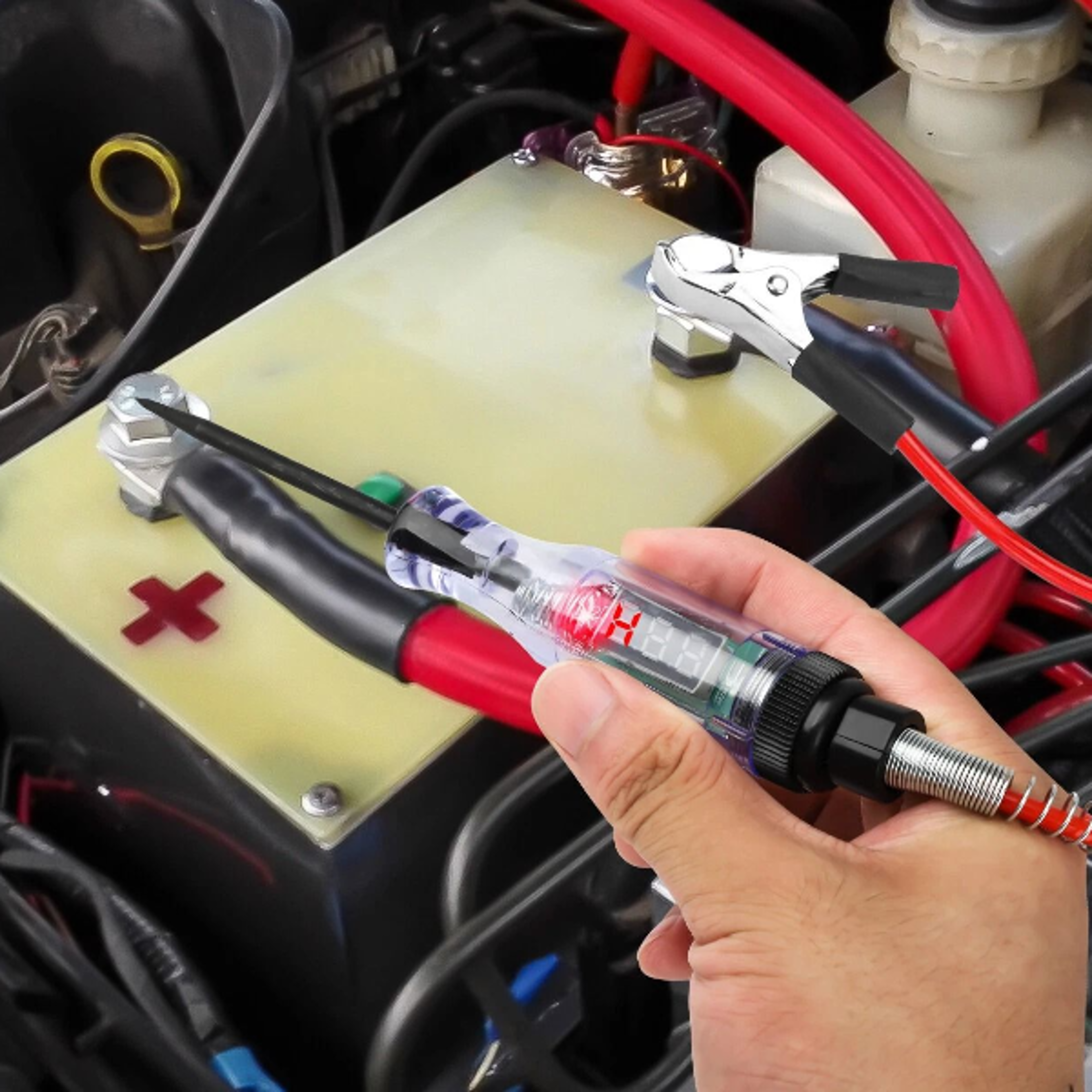 digital voltage circuit tester – automotive test light for car & truck