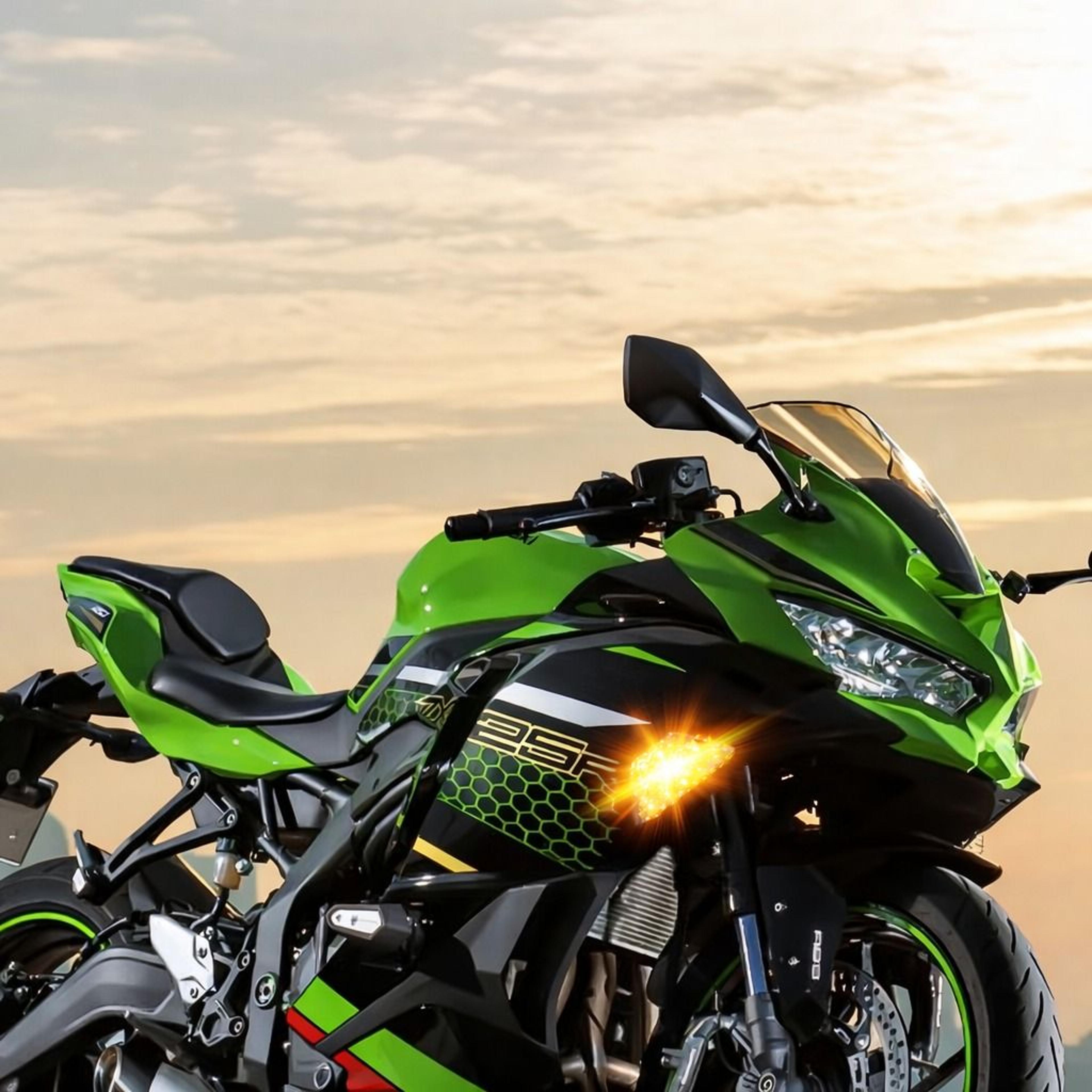 front led turn signals light | high visibility motorcycle indicator light