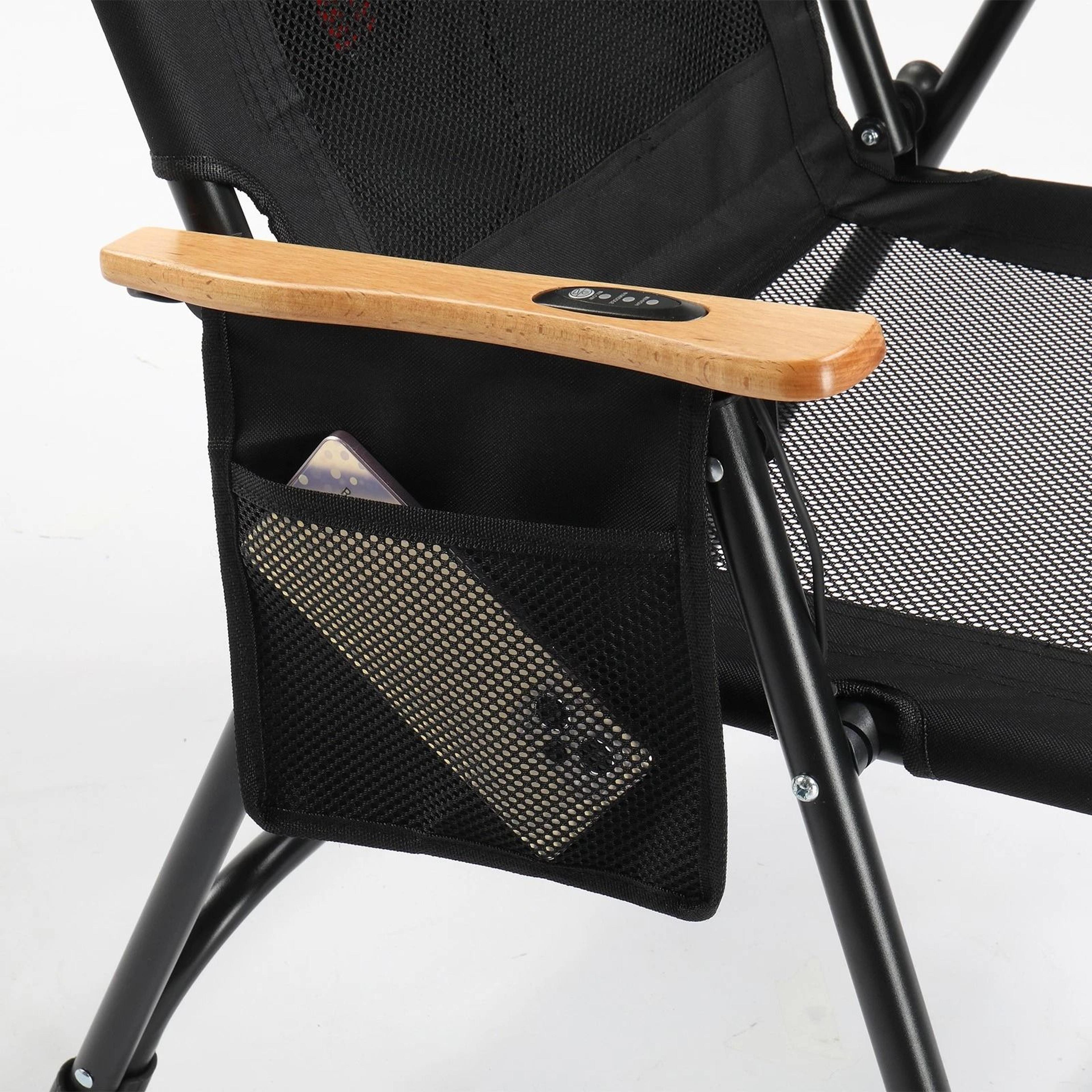 USBPowered Beach Camping Chair With Cooling System  Foldable Outdoor Relaxation Chair 2