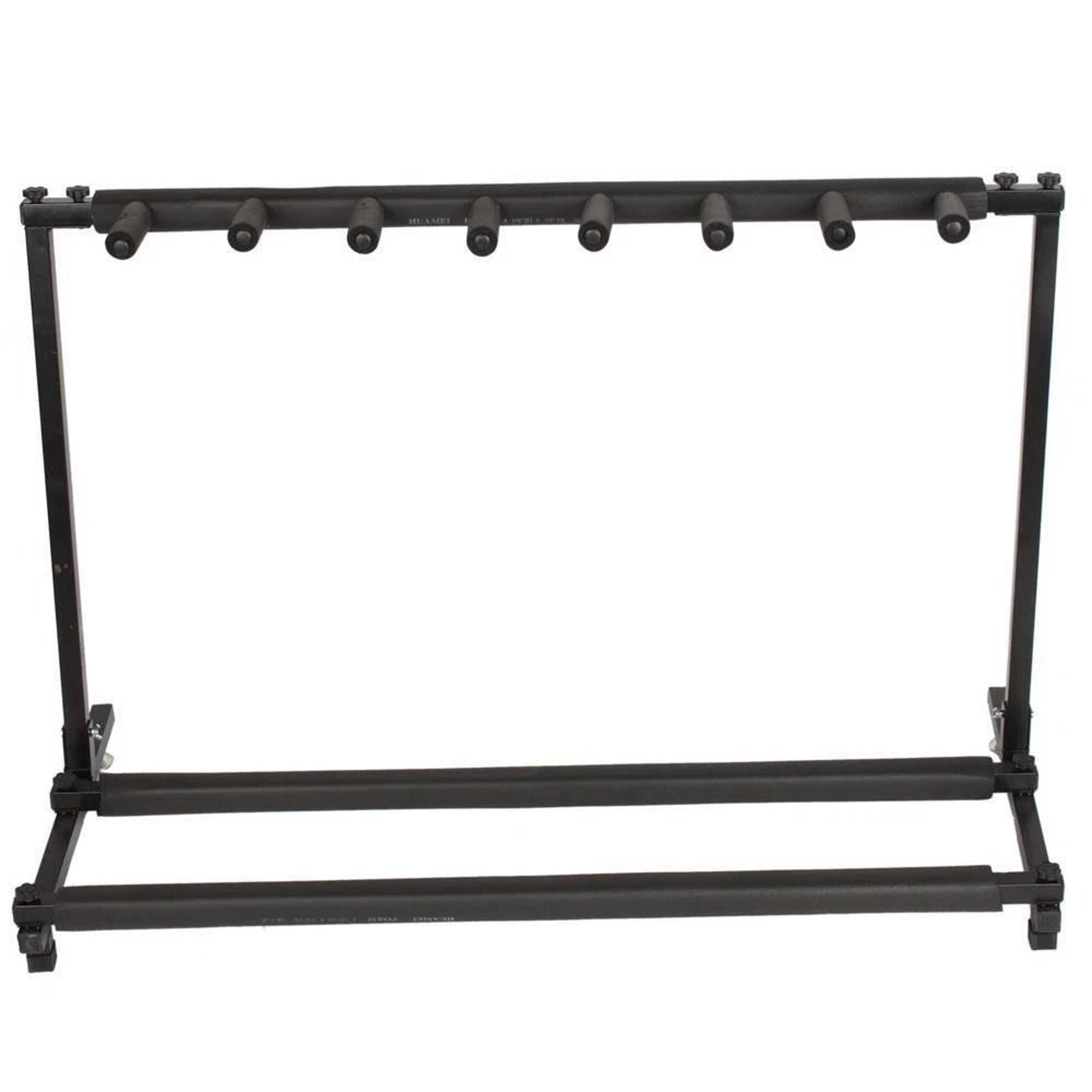 Guitar Folding Stand  Adjustable Display Rack With Padded Organizer For Guitars  Basses 3