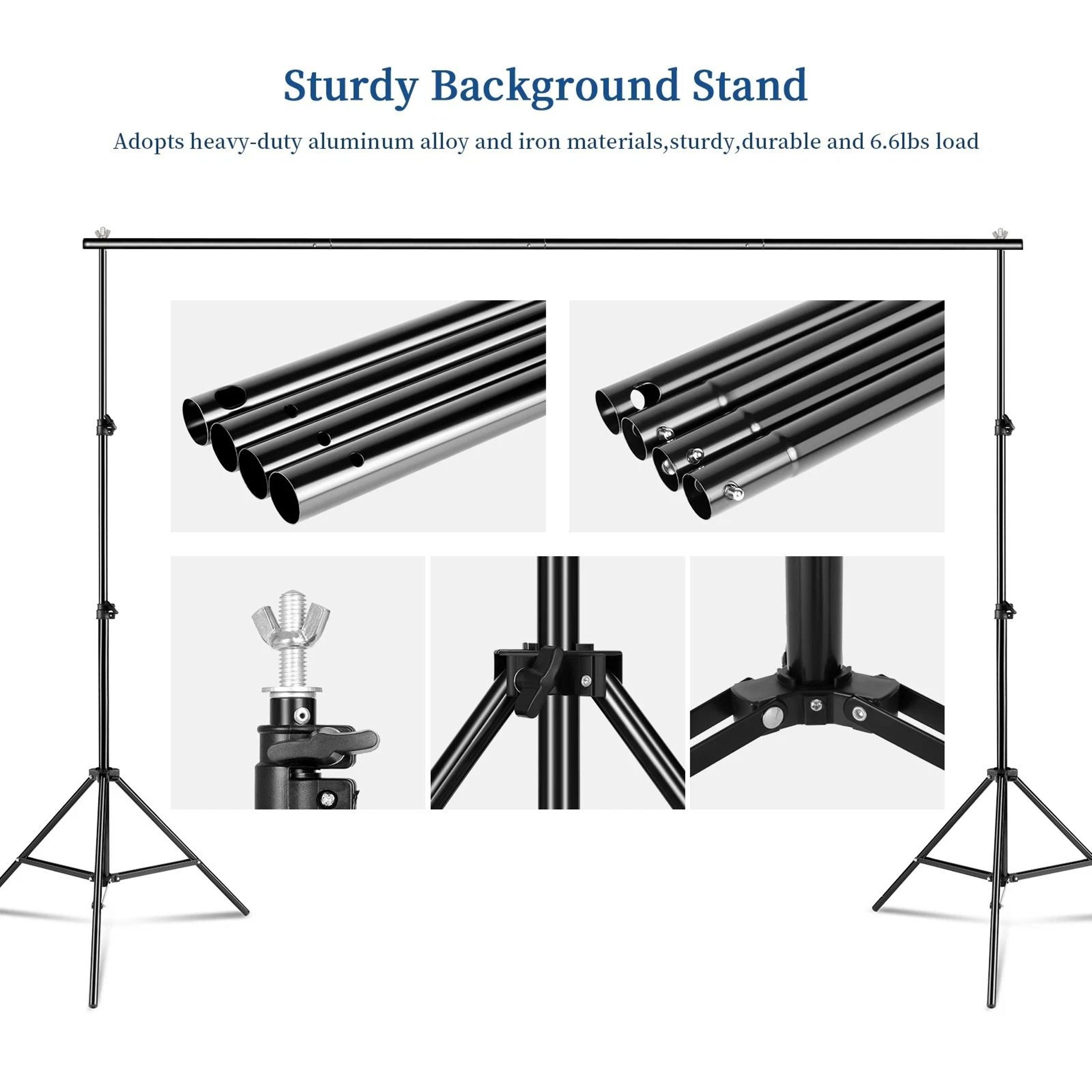 Adjustable Background Support Stand Photography Kit  Professional Video Backdrop Set For Photograph 2