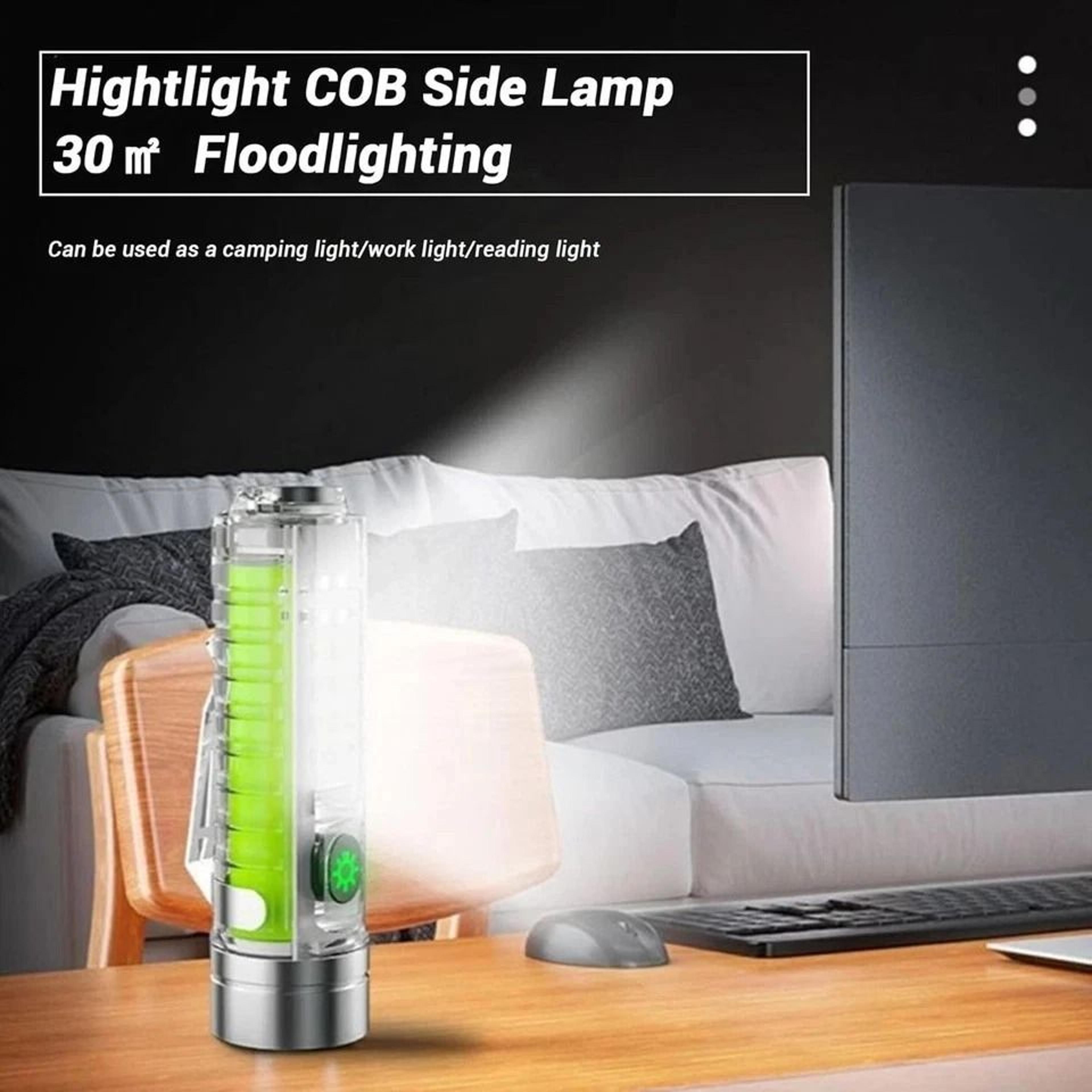 Super Bright LED Tactical Flashlight Mini USB Rechargeable Portable Camping  Outdoor Lamp 2