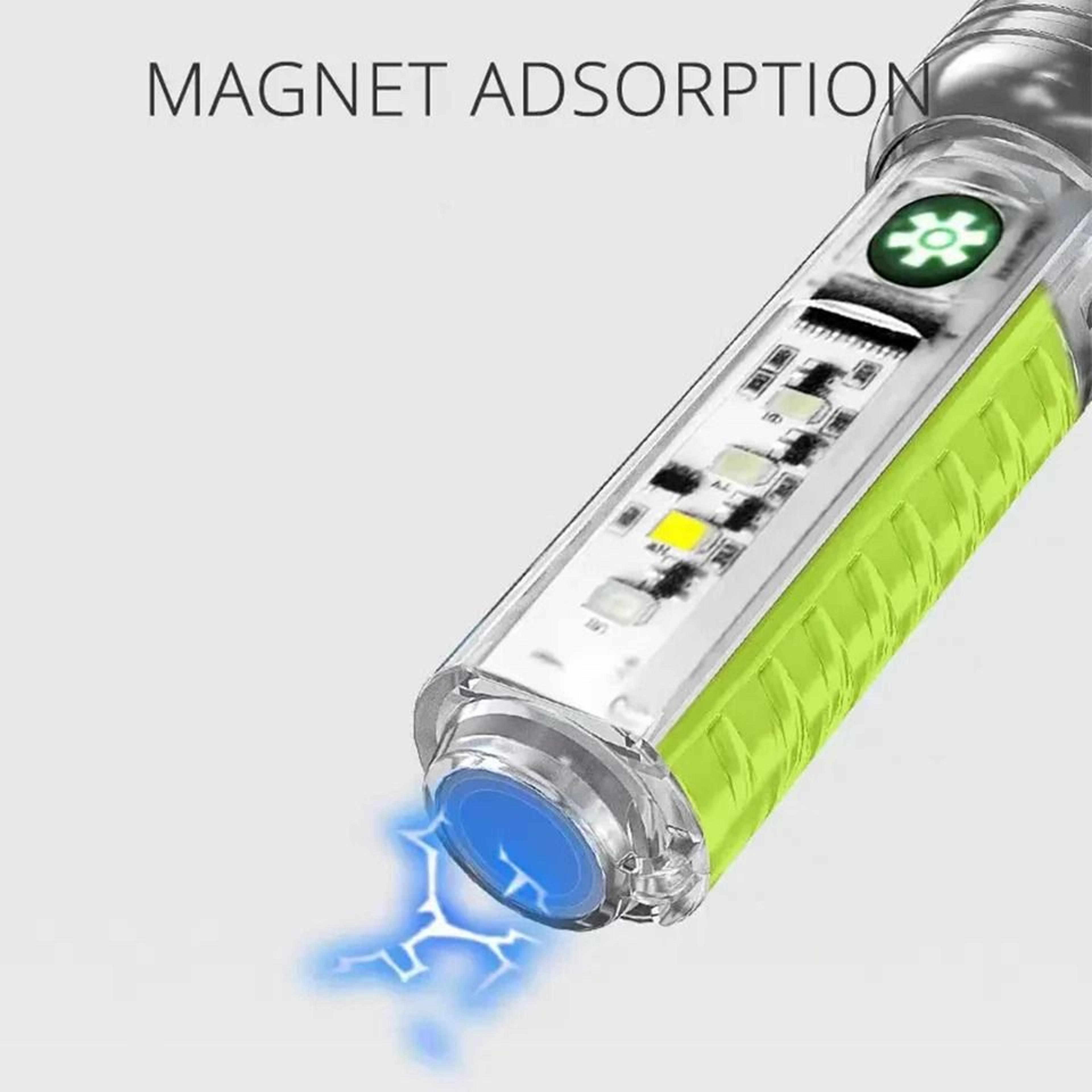 Super Bright LED Tactical Flashlight Mini USB Rechargeable Portable Camping  Outdoor Lamp 3
