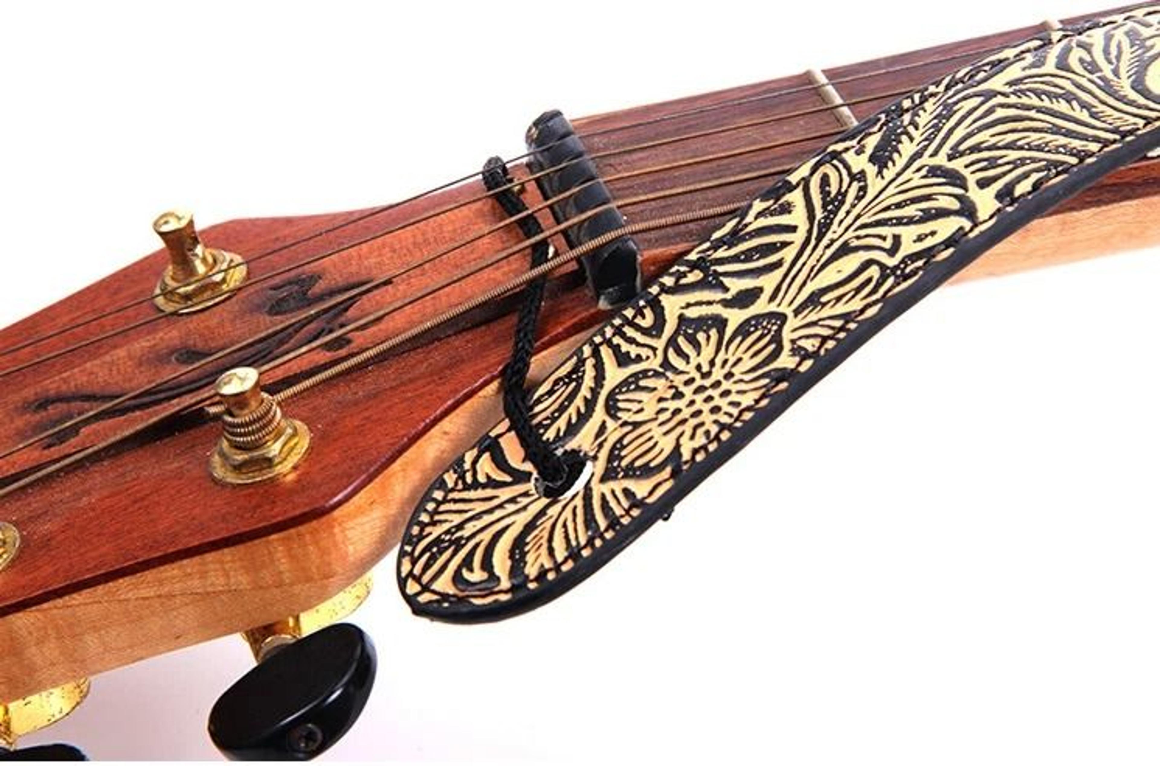 Snake Skin Pattern PU Leather Guitar Strap  Adjustable For Electric  Bass Guitars Comfortable  Styl 4