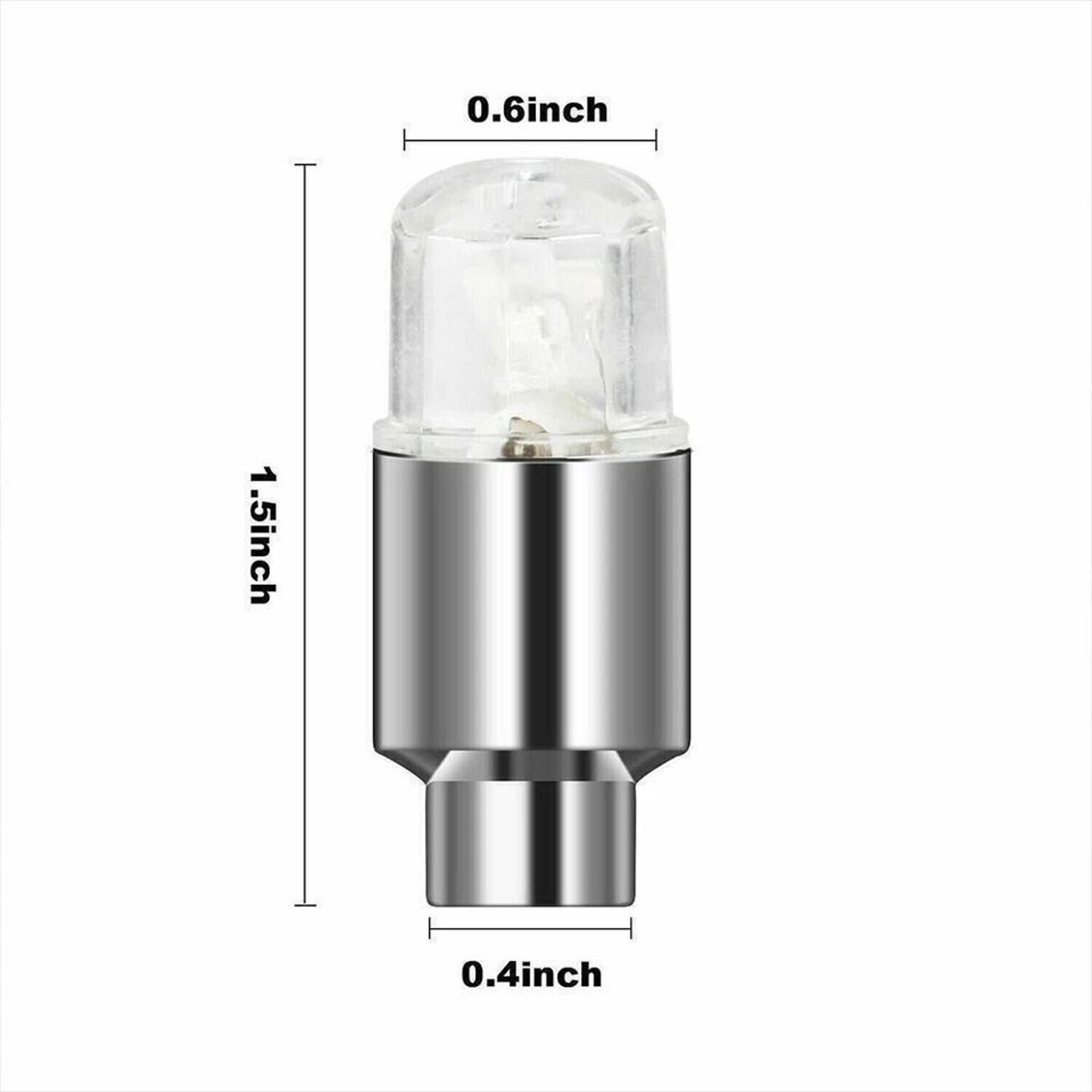 LED Valve Stem Lights For Cars Motorcycles And Bicycles  Universal Tire Valve Cap Accessories 2