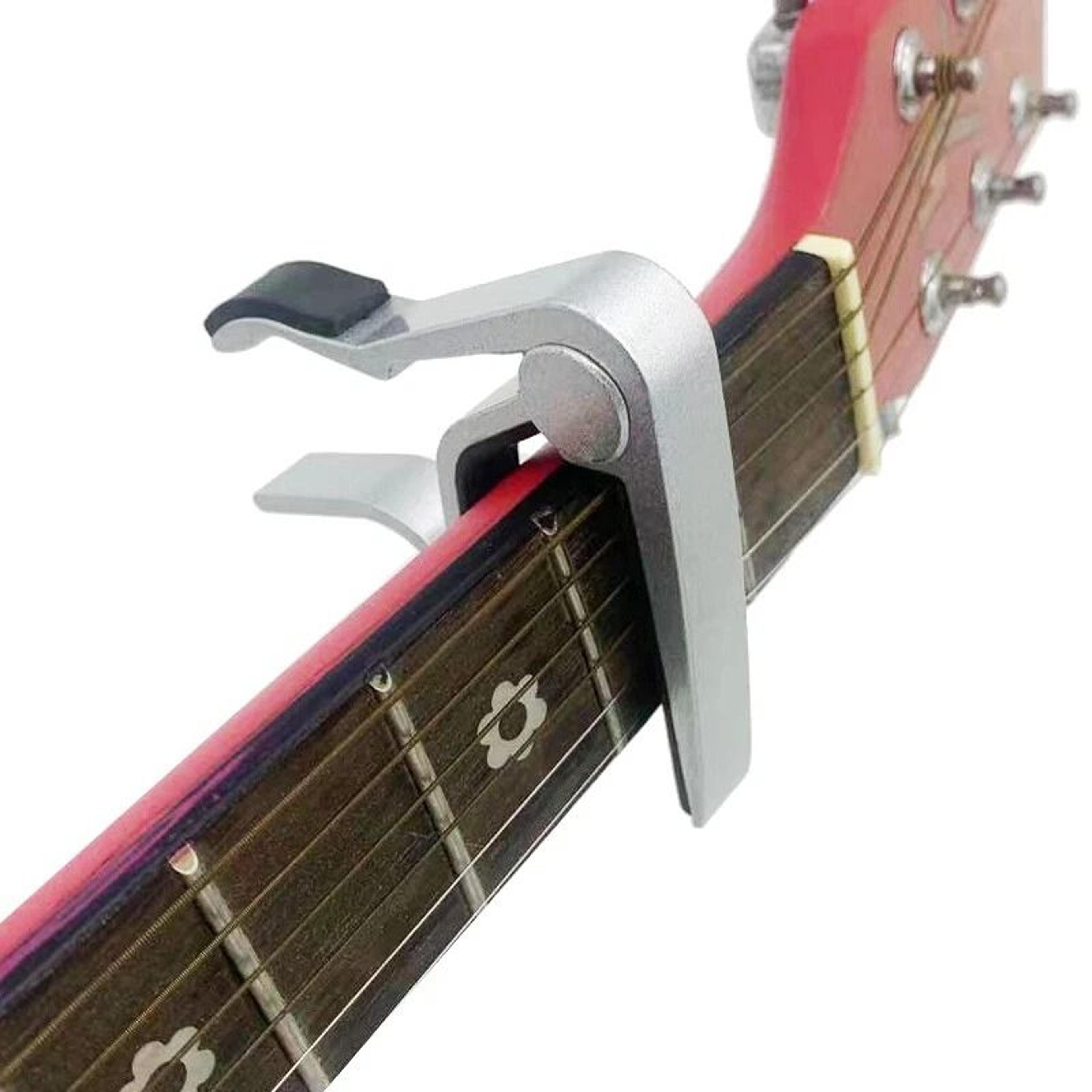 Premium Aluminum Quick Change Guitar Capo Clamp For Acoustic  Classic Guitars 3