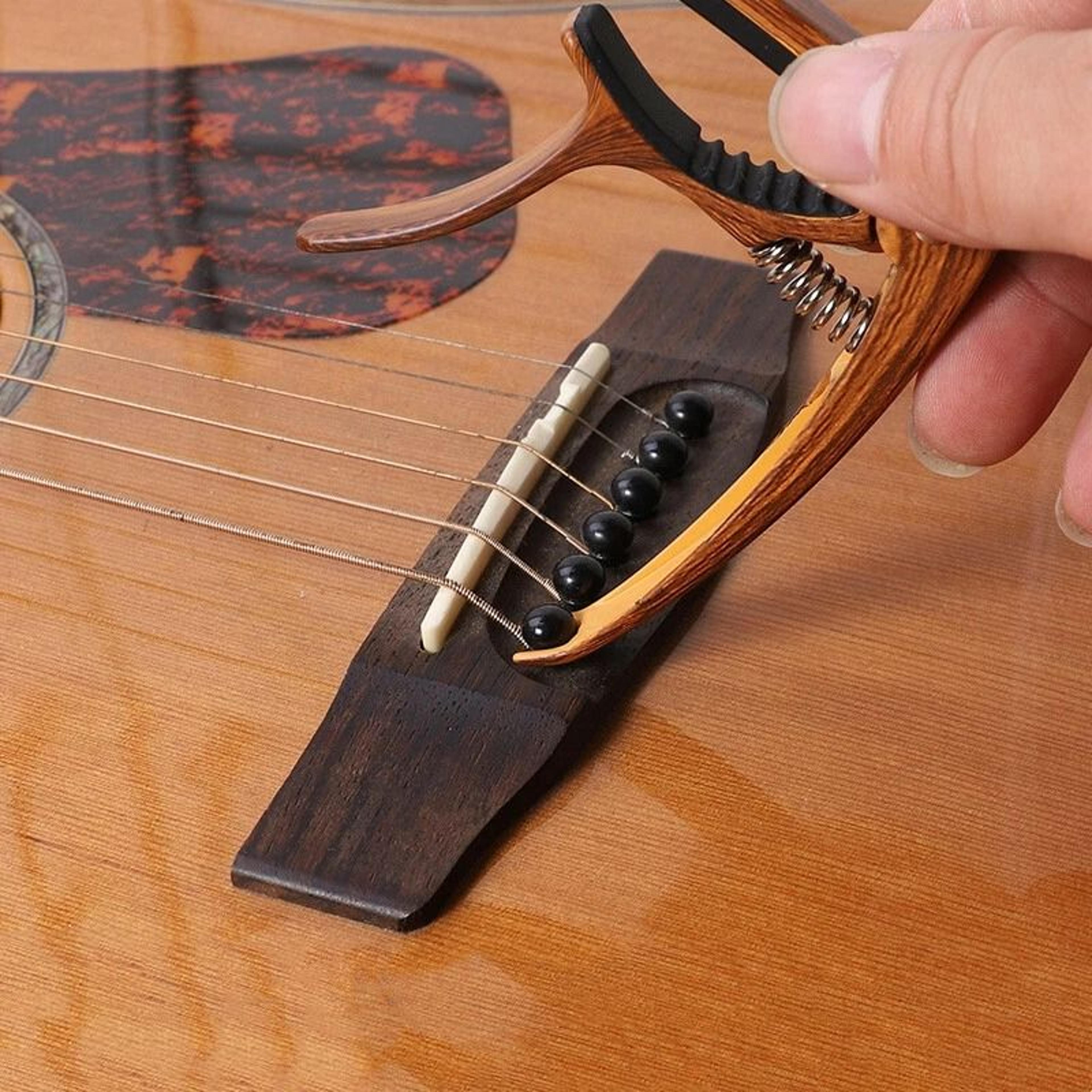 Premium Aluminum Quick Change Guitar Capo Clamp For Acoustic  Classic Guitars 7