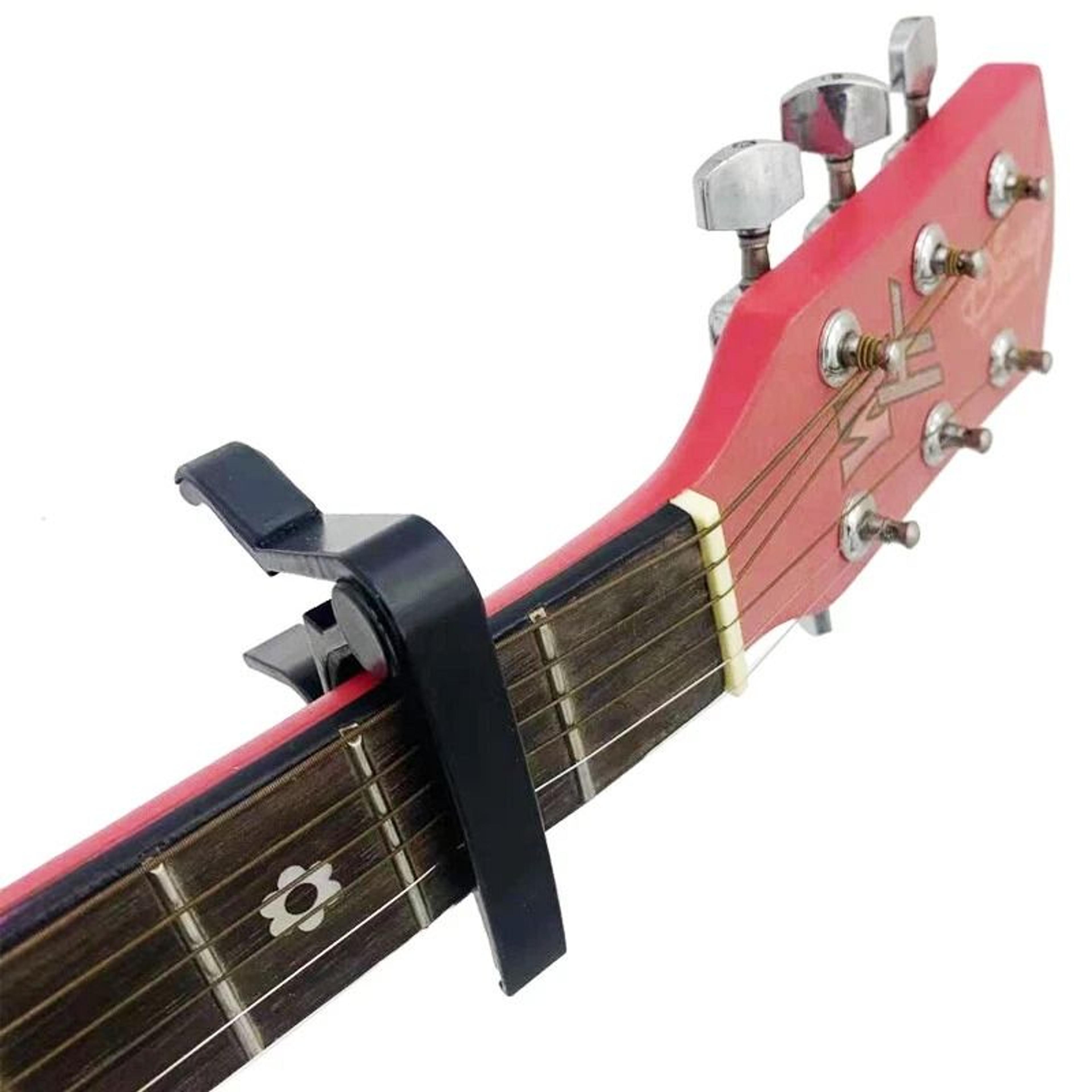 Premium Aluminum Quick Change Guitar Capo Clamp For Acoustic  Classic Guitars 4