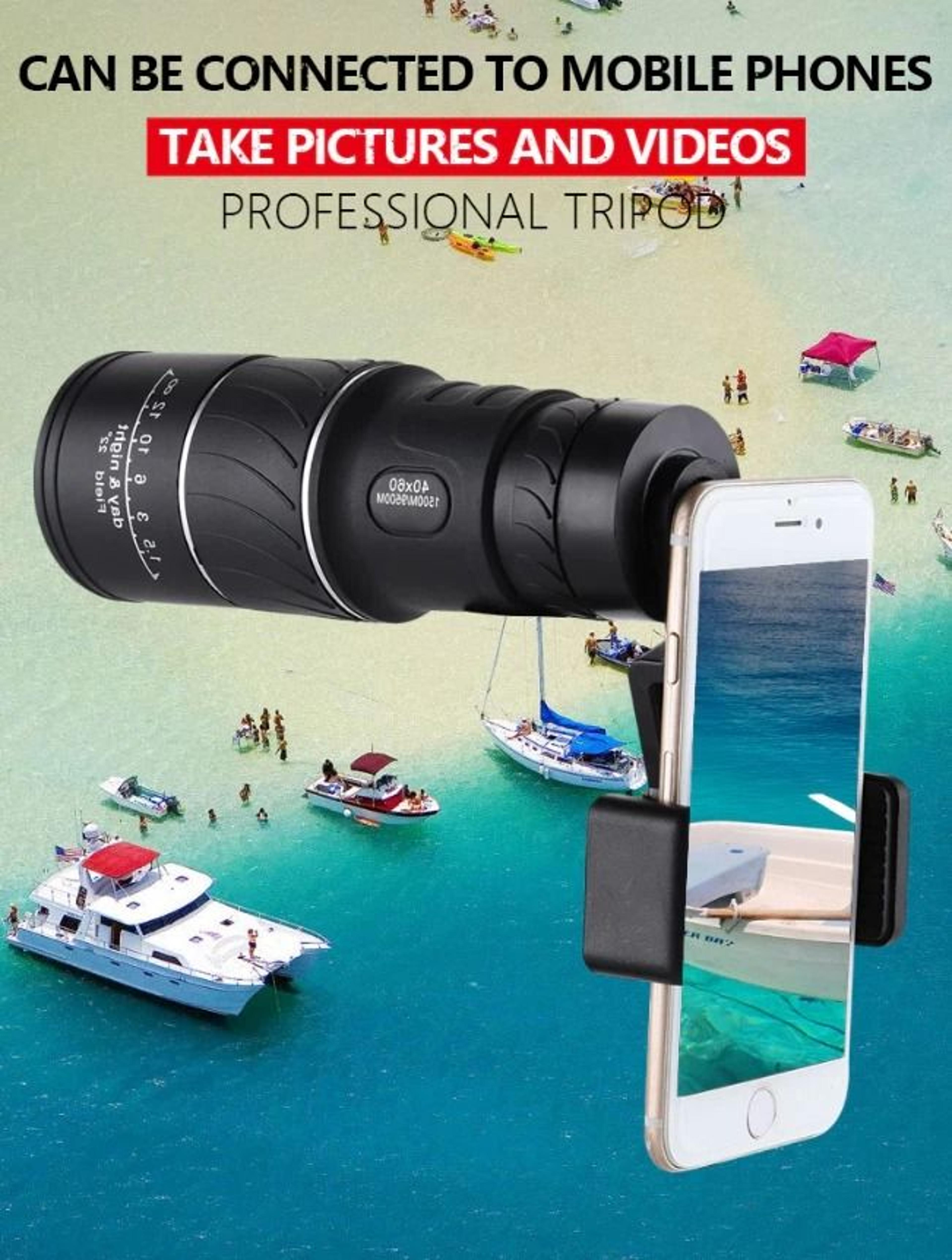Monocular Binoculars With Night Vision Prism Waterproof 2