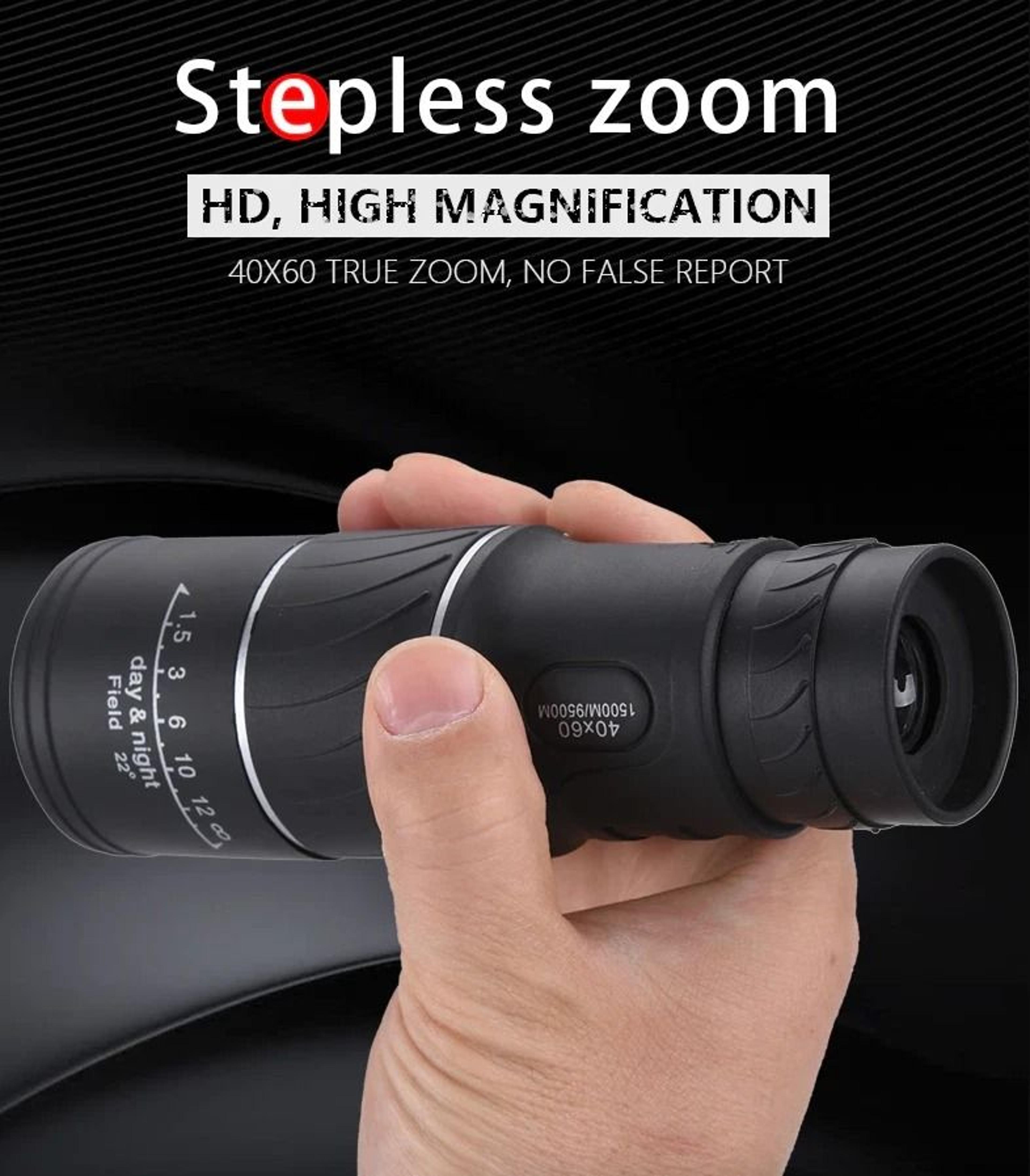 Monocular Binoculars With Night Vision Prism Waterproof 5