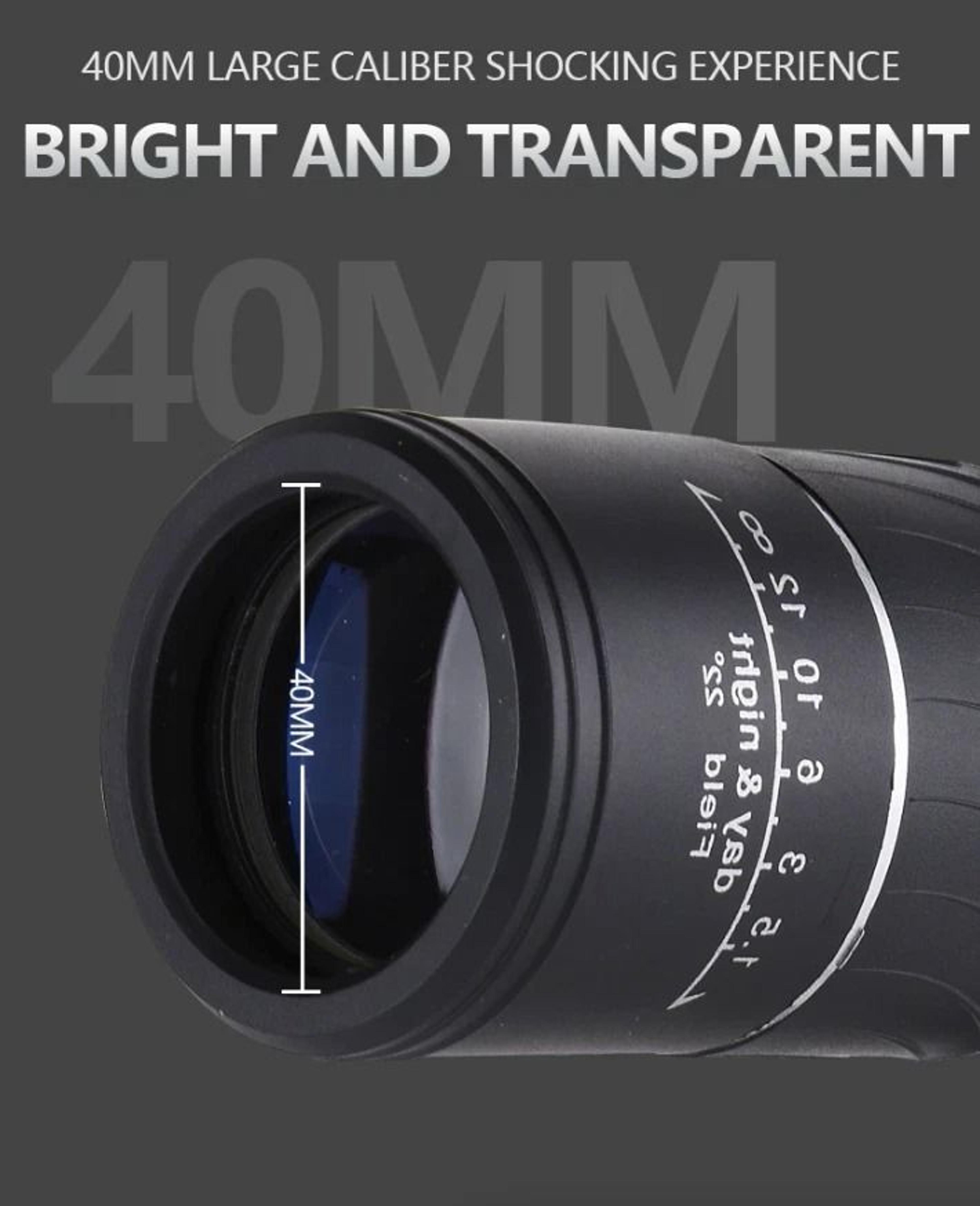 Monocular Binoculars With Night Vision Prism Waterproof 7