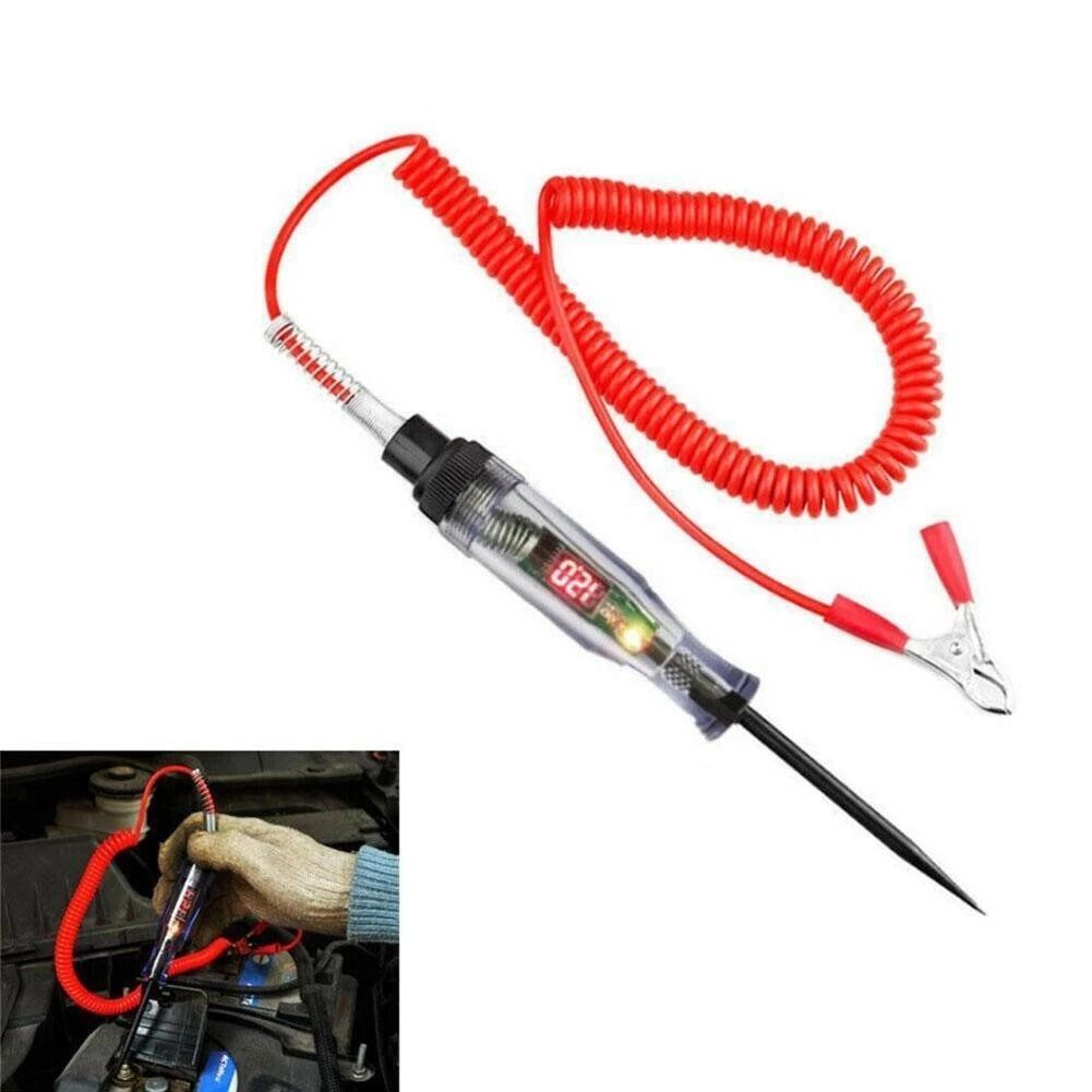 Digital Electric Voltage Circuit Tester For Automotive  Truck  Car Test Light Reliable  Easy Use 2
