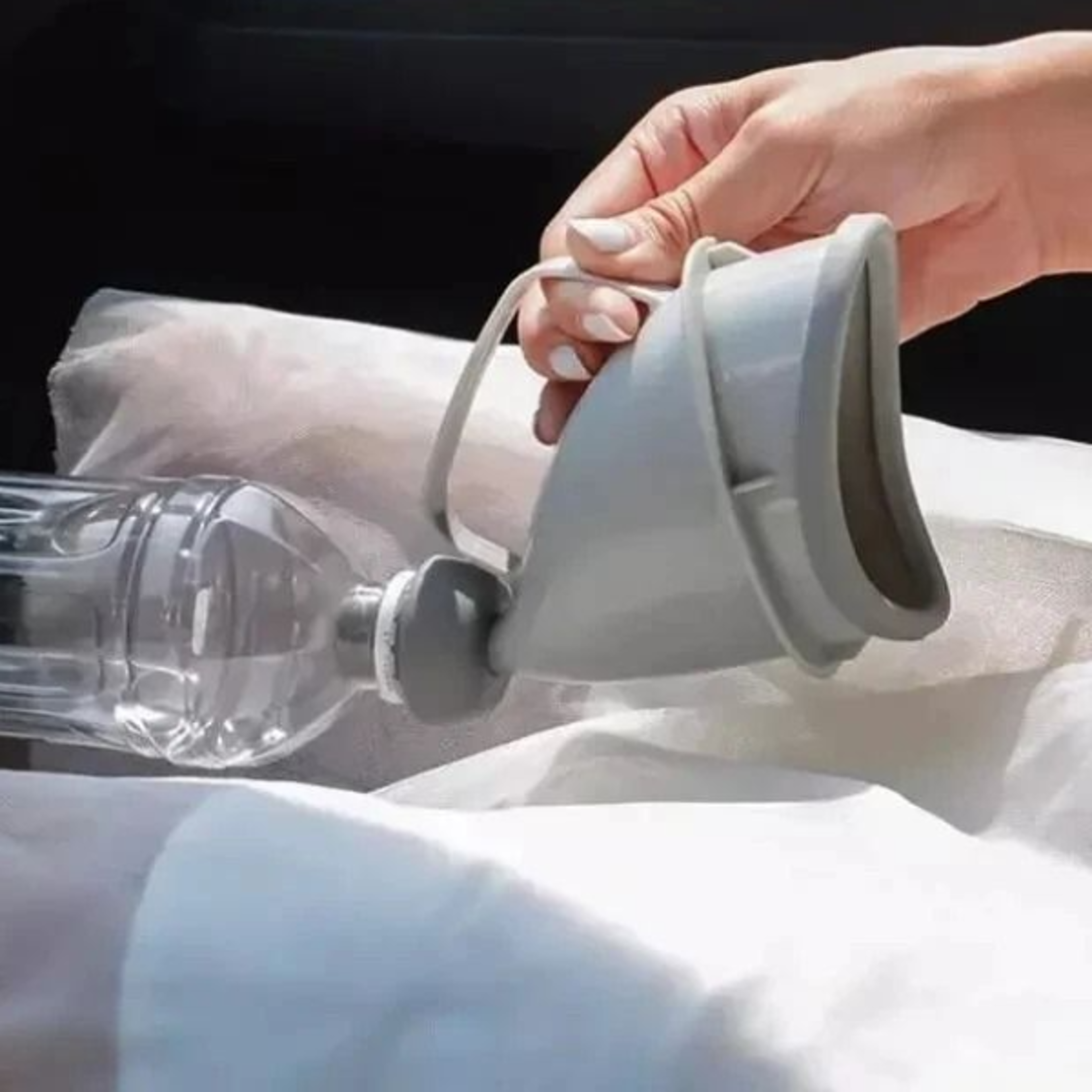 male and female urinal funnel – portable travel urine device for camping and outdoor use