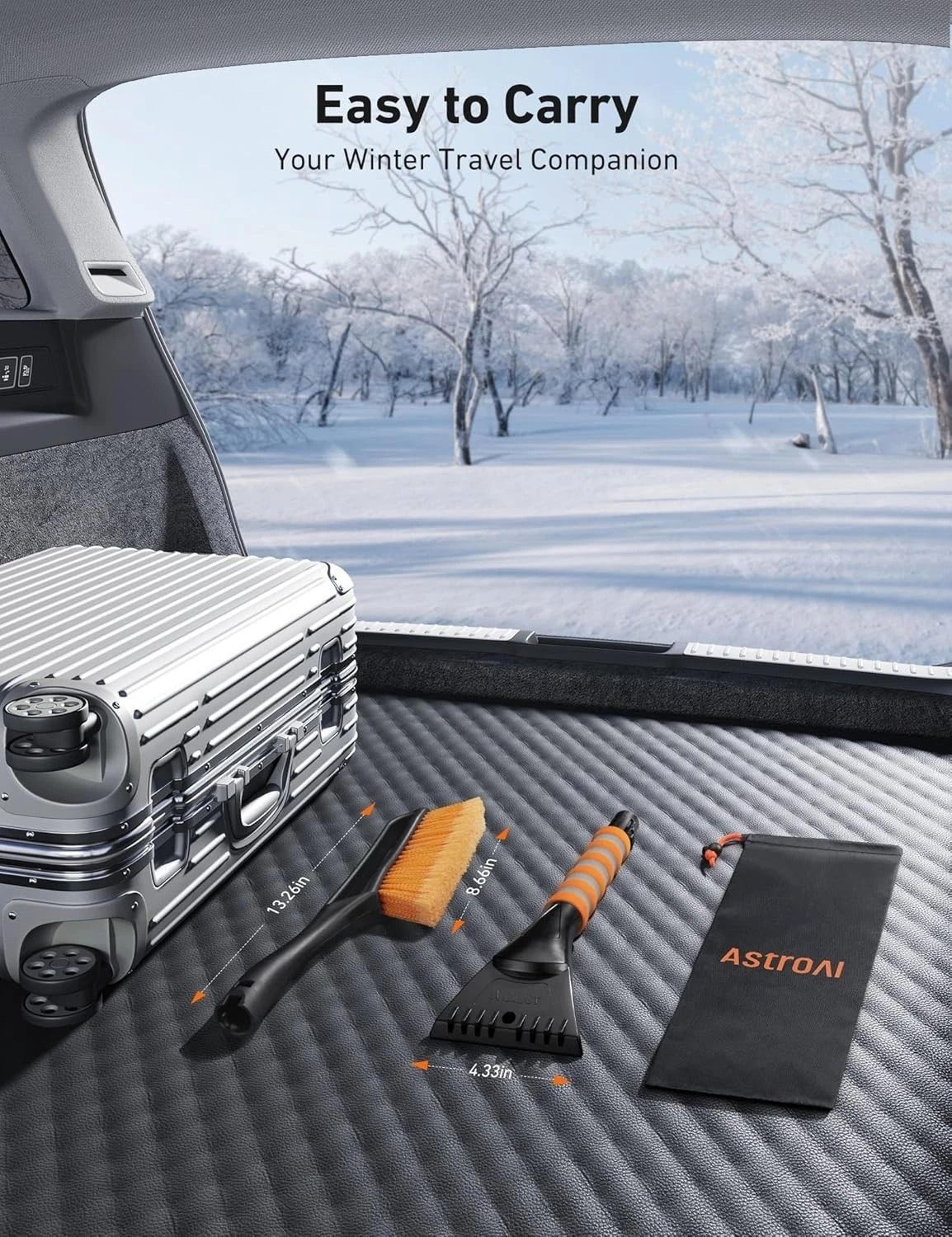 Snow Brush With Ice Scraper For Car Truck And SUV Windshield 3