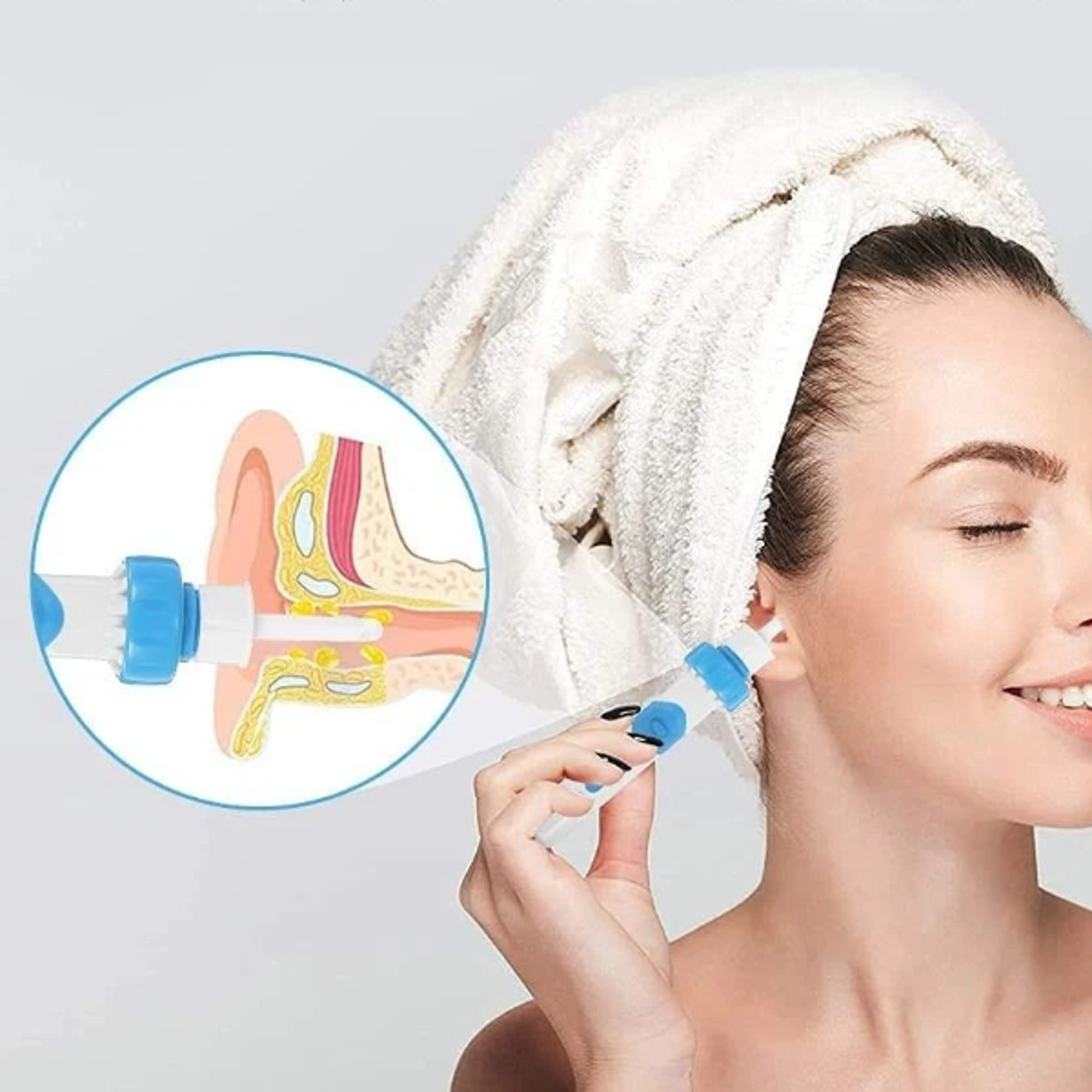 electric ear cleaner cordless ear wax remover vacuum for safe painless cleaning