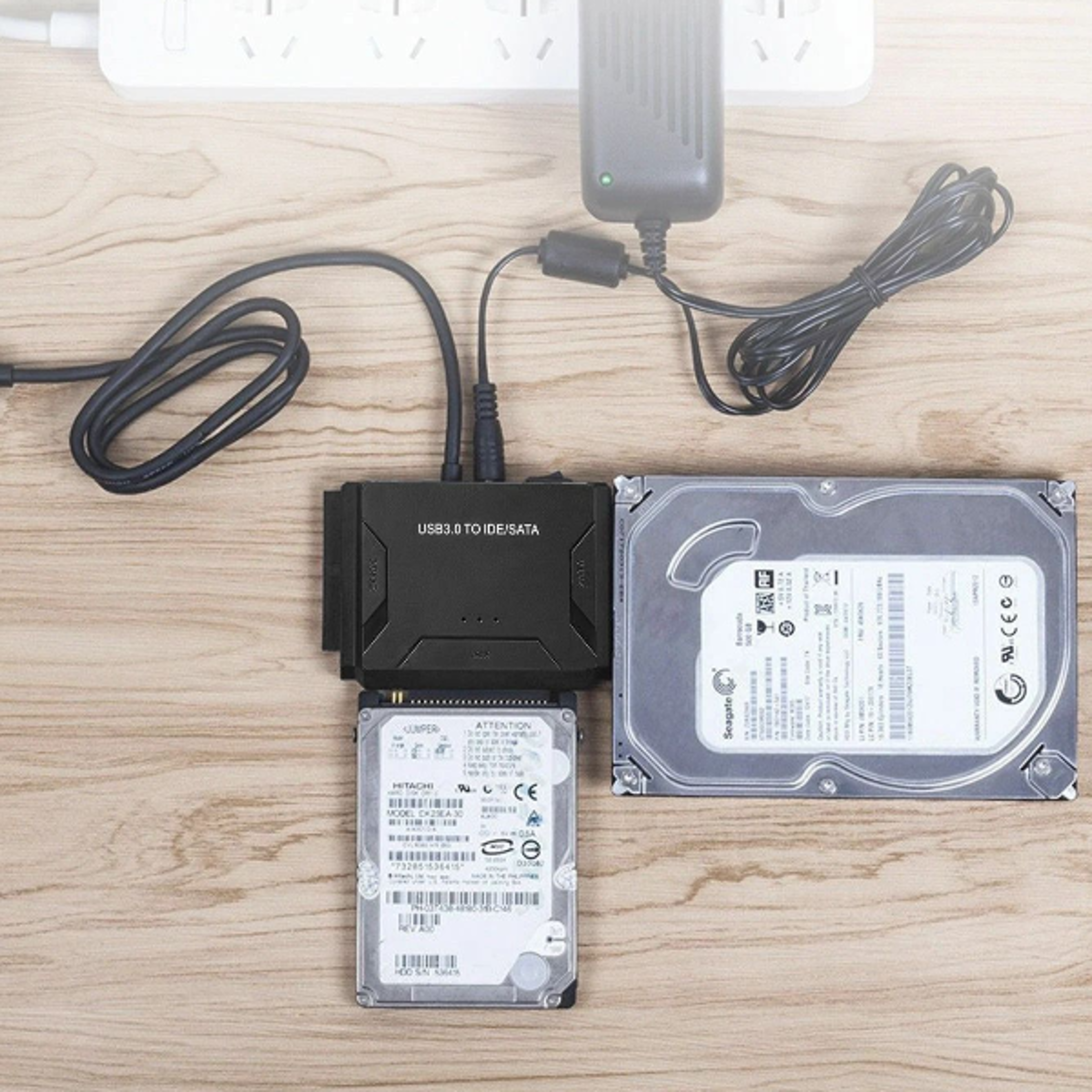 external hard drive adapter kit for drives, fast data transfer