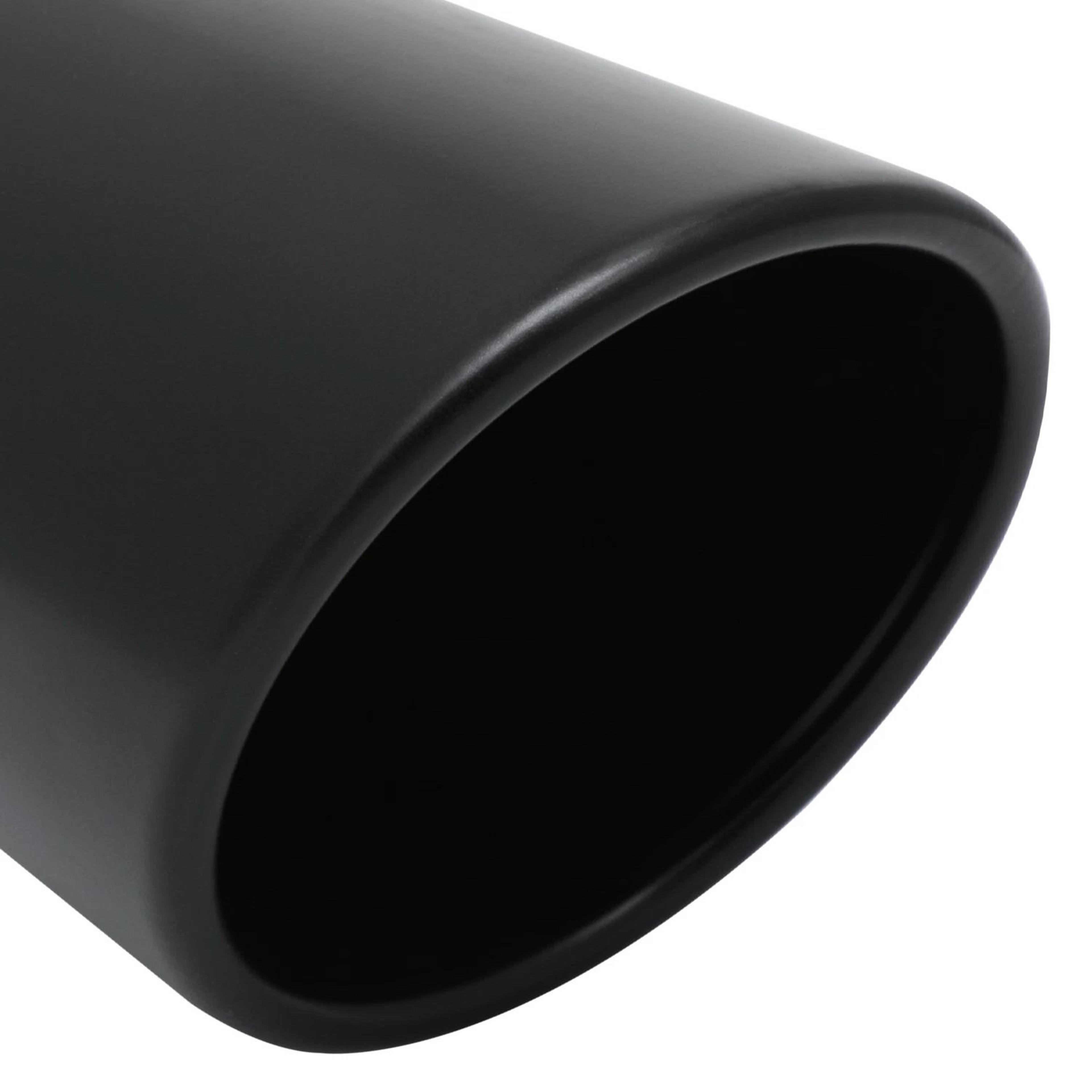 Black Stainless Steel Exhaust Pipe Tail End  Matte Finish 5