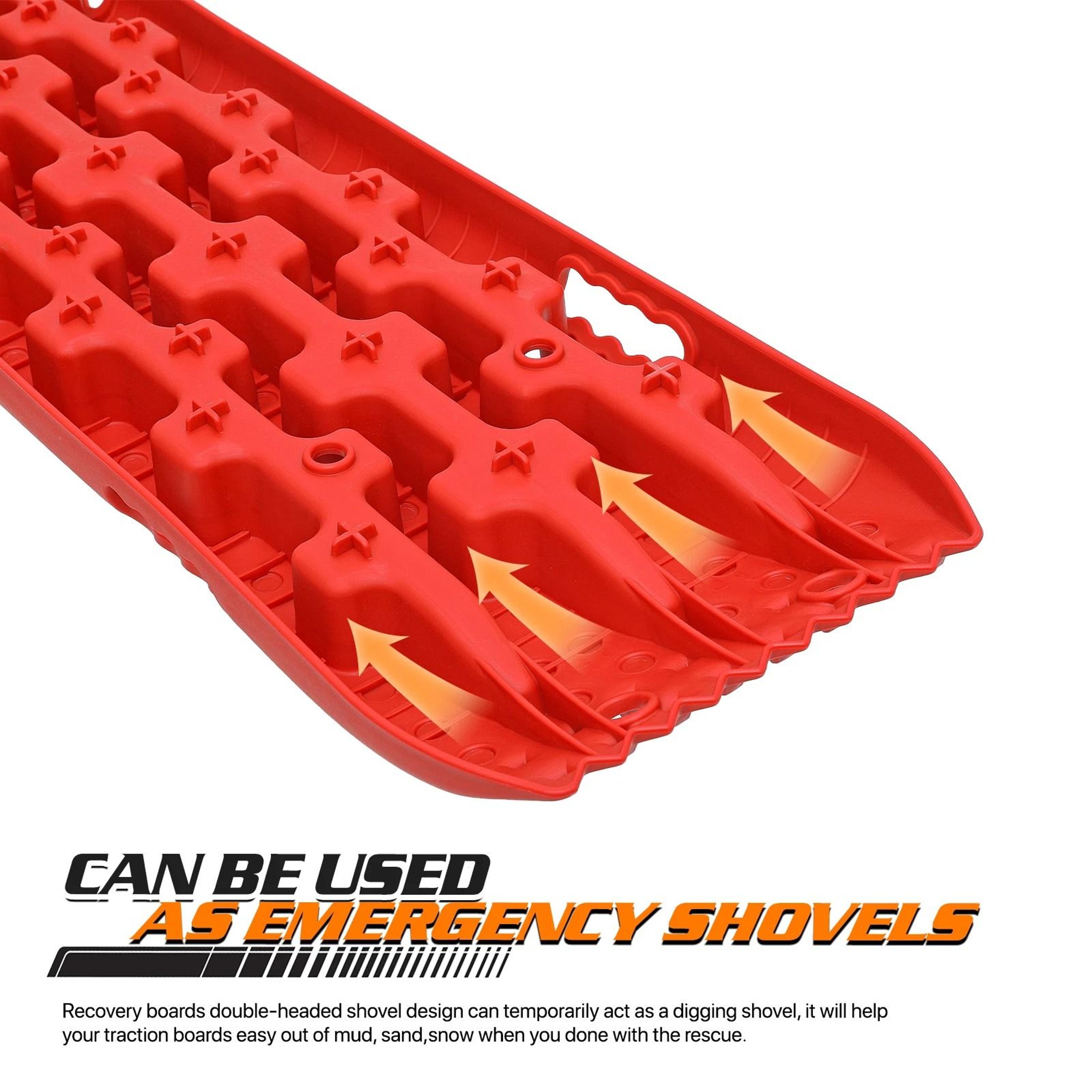 Vehicle Traction Boards For Snow Mud And Sand Recovery  Tire Tracks For Emergency Situations 1