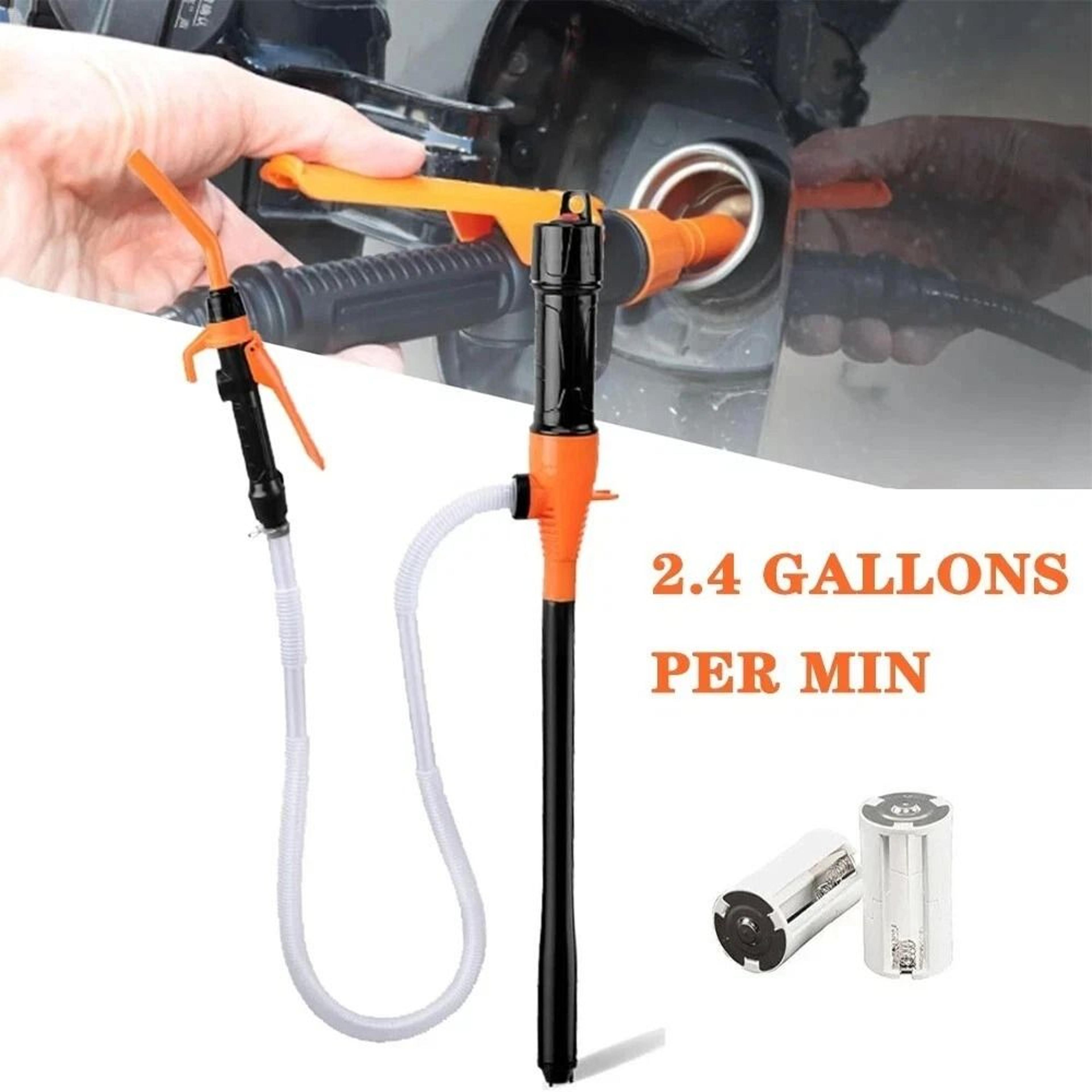 Battery Powered Electric Fuel Transfer Pump For Gas Oil  Liquid  Portable And Efficient Pumping Sol 8